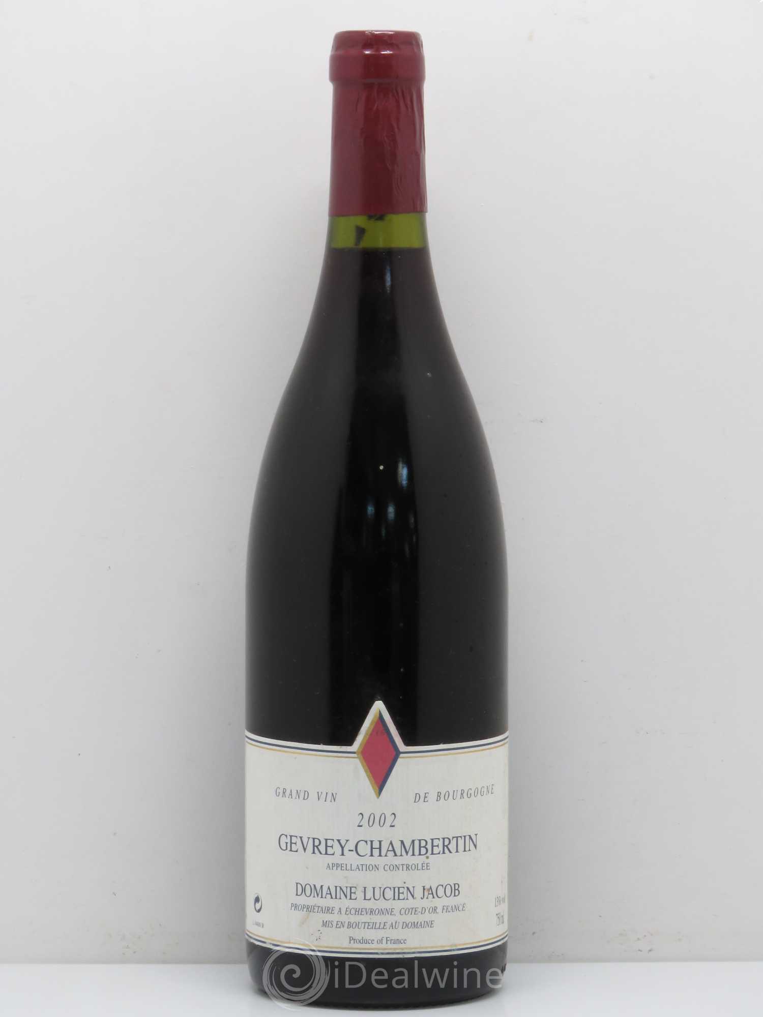Gevrey-Chambertin Lucien Jacob (sans prix de réserve) 2002 - Posten von 1 Flasche - 0