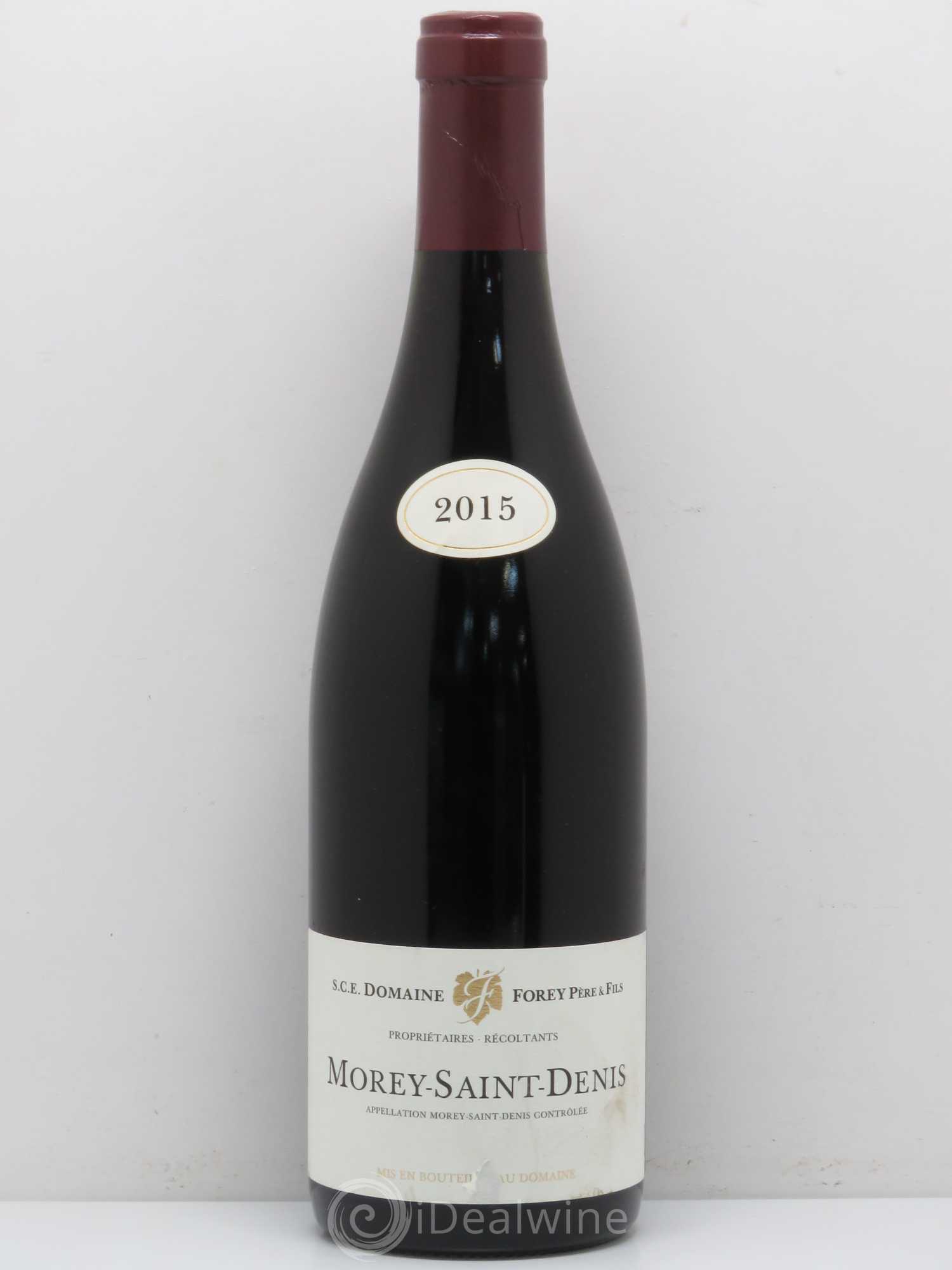 Morey-Saint-Denis 1er Cru Forey 2015 - Lot de 1 bouteille - 0