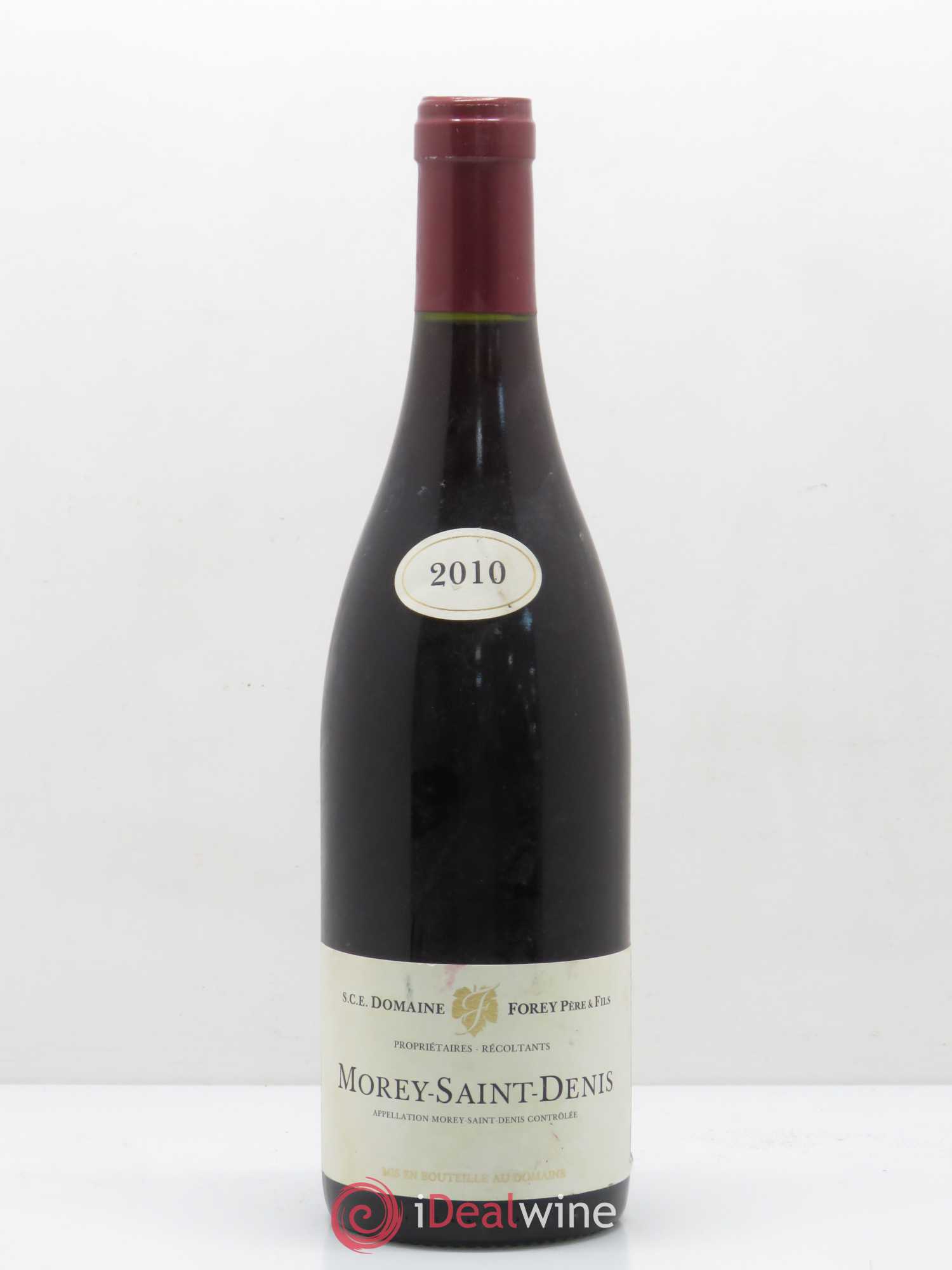 Morey-Saint-Denis Domaine Forey 2010 - Lot de 1 bouteille - 0