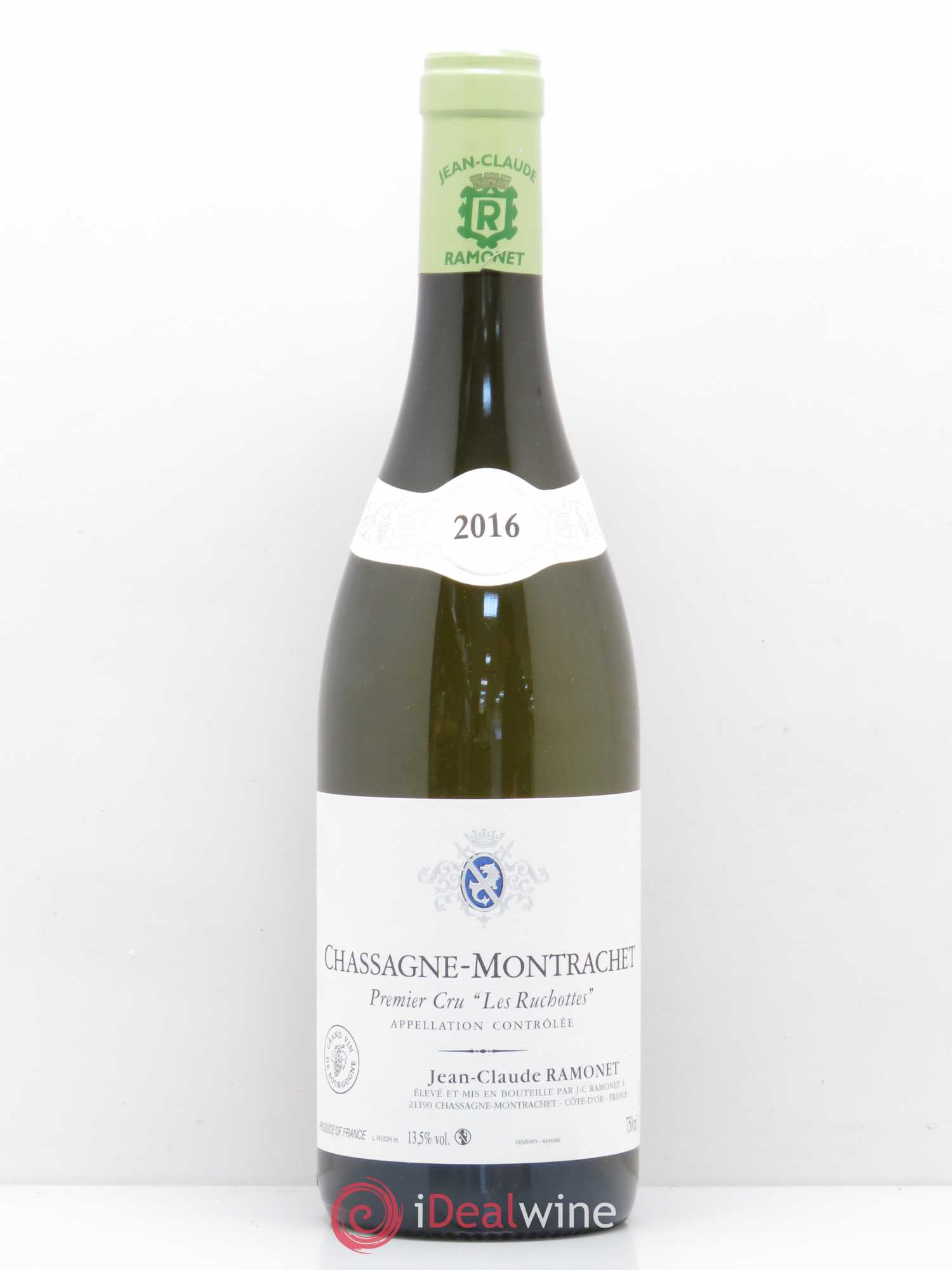 Chassagne-Montrachet 1er Cru Les Ruchottes Ramonet (Domaine) 2016 - Lot de 1 bouteille - 0