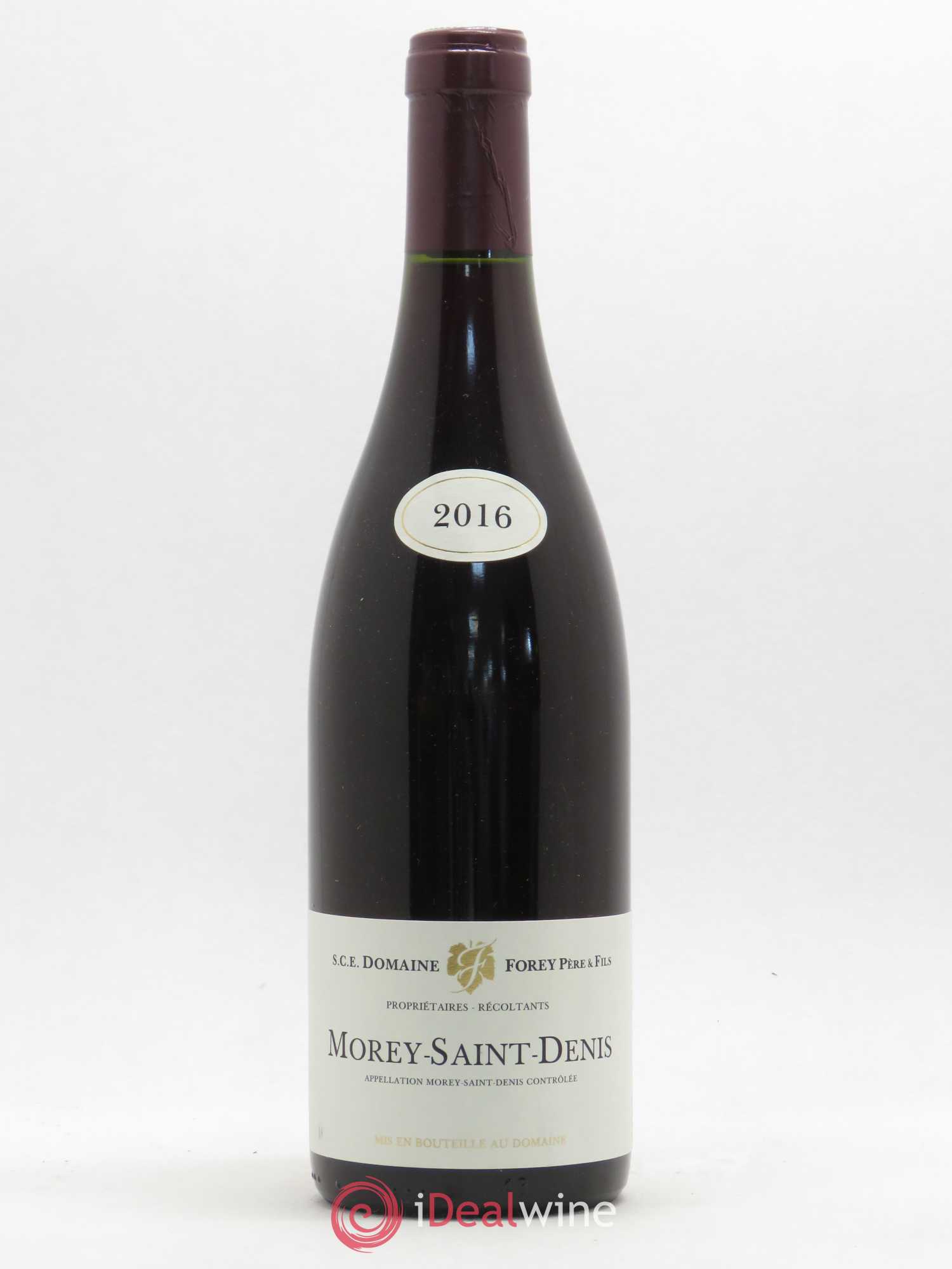 2016年 モレ・サン・ドニ Forey Père & Fils Acheter vin Morey Saint-Denis Domaine Forey Père et Fils (sans