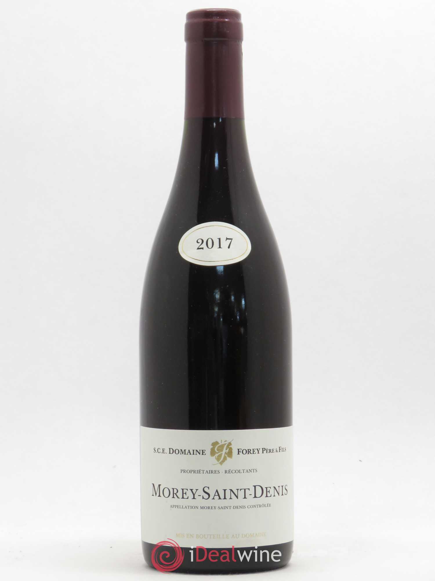 Morey-Saint-Denis Domaine Forey (sans prix de réserve) 2017 - Posten von 1 Flasche - 0