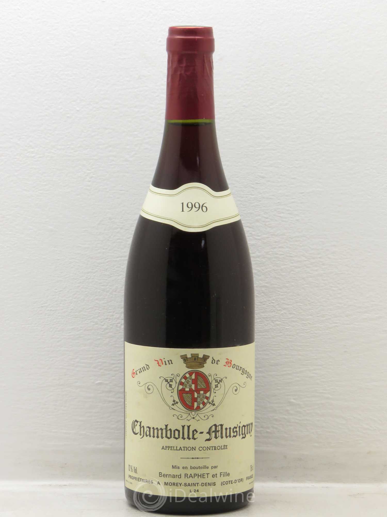 Chambolle-Musigny (sans prix de réserve) 1996 - Lot de 1 bouteille - 0