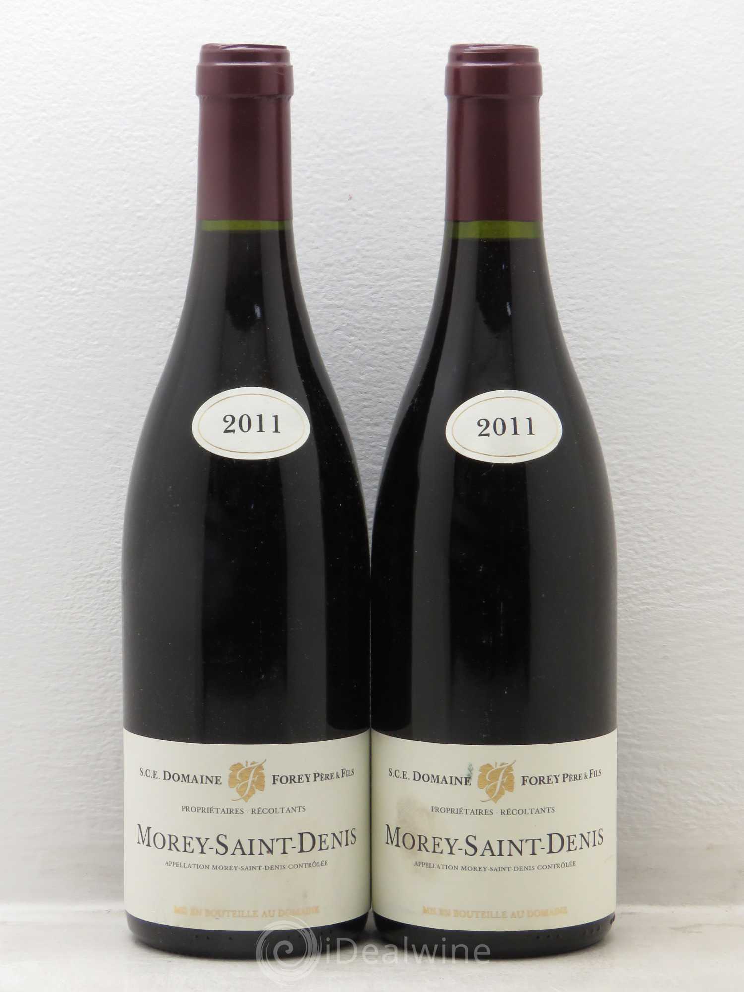 Morey-Saint-Denis Domaine Forey 2011 - Posten von 2 Flaschen - 0