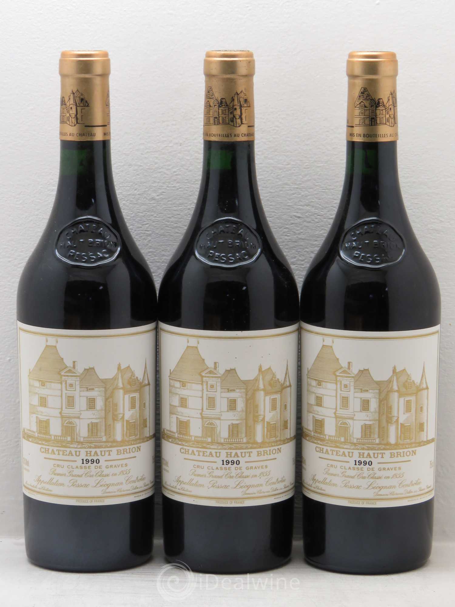 Château Haut Brion 1er Grand Cru Classé 1990 - Lot de 12 bouteilles - 3