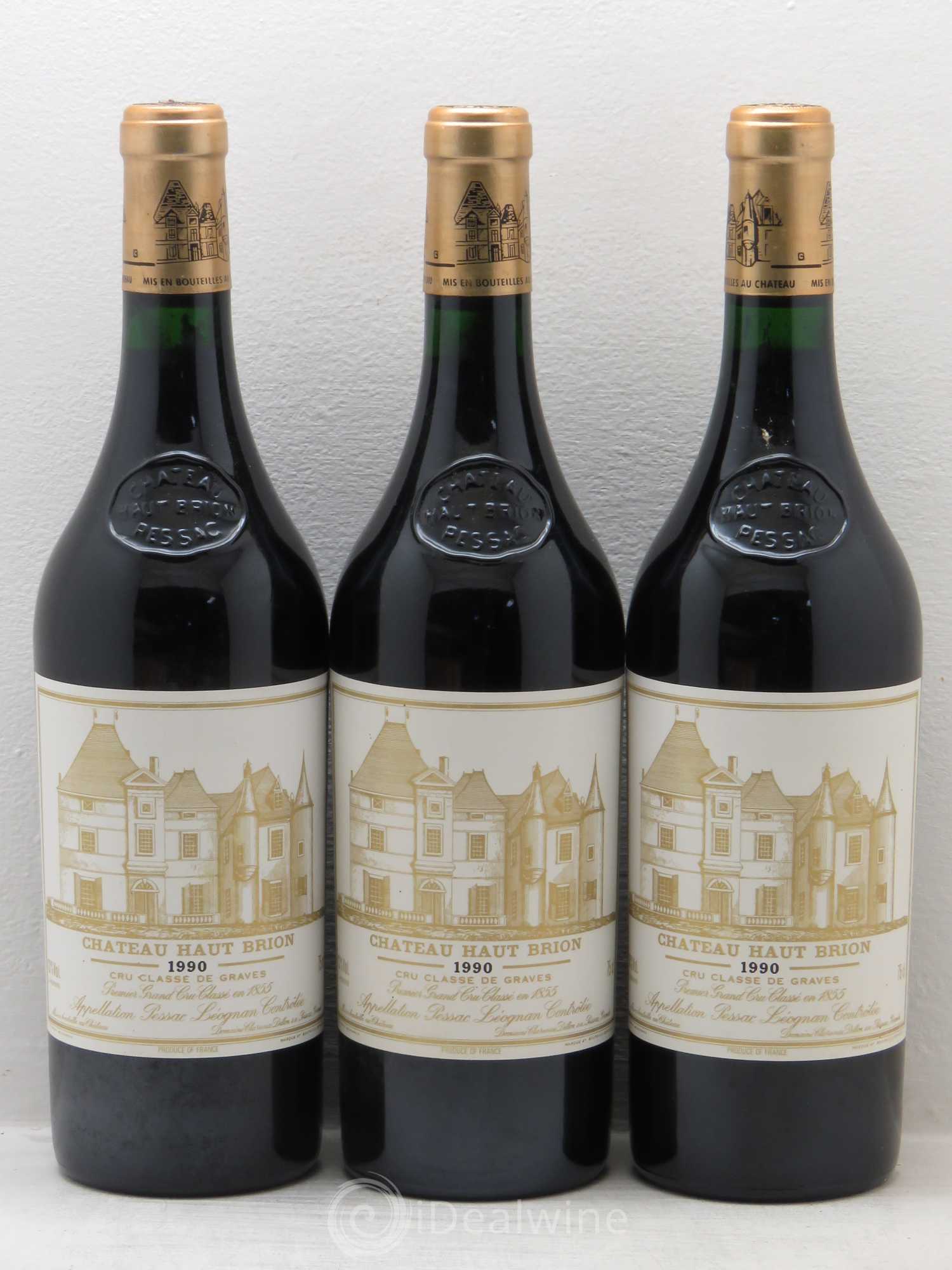 Château Haut Brion 1er Grand Cru Classé 1990 - Lot de 12 bouteilles - 4
