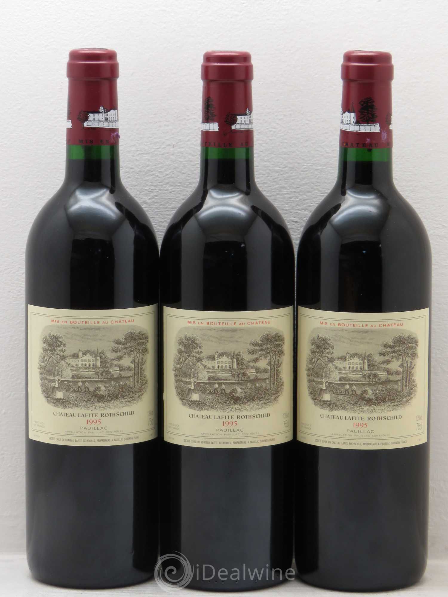 Château Lafite Rothschild 1er Grand Cru Classé 1995 - Lot de 12 bouteilles - 3
