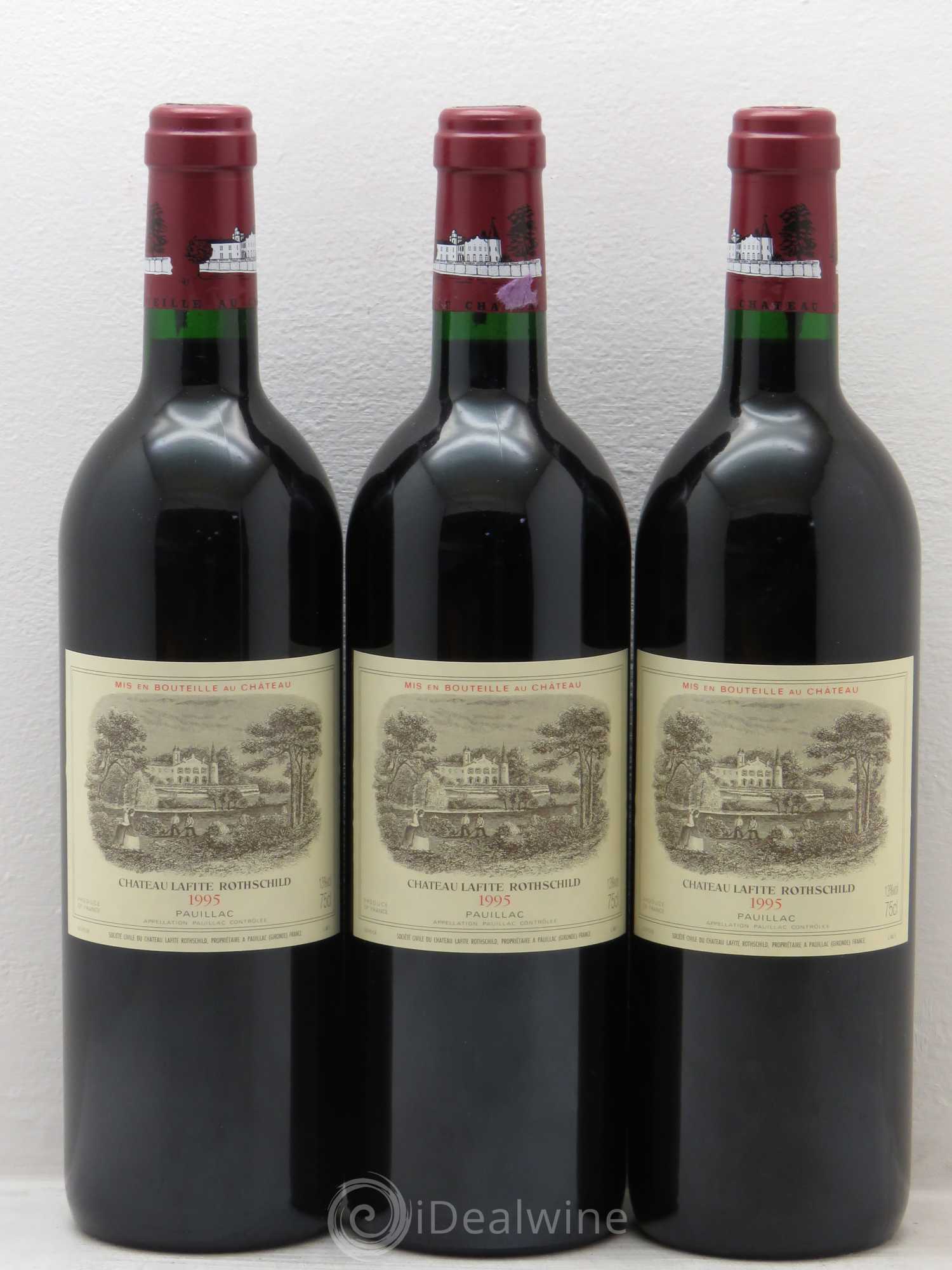 Château Lafite Rothschild 1er Grand Cru Classé 1995 - Lot de 12 bouteilles - 4