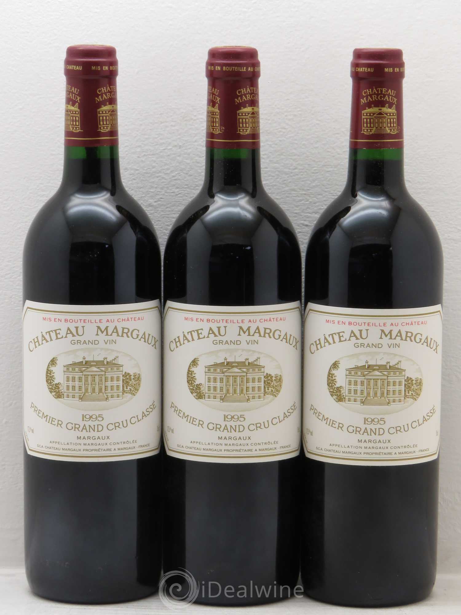 Château Margaux 1er Grand Cru Classé 1995 - Lot de 12 bouteilles - 3