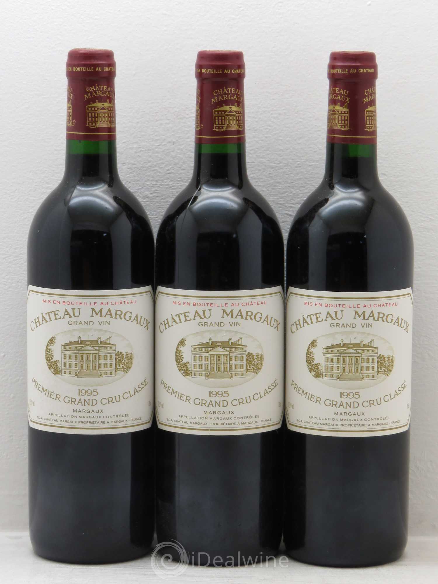 Château Margaux 1er Grand Cru Classé 1995 - Lot de 12 bouteilles - 3