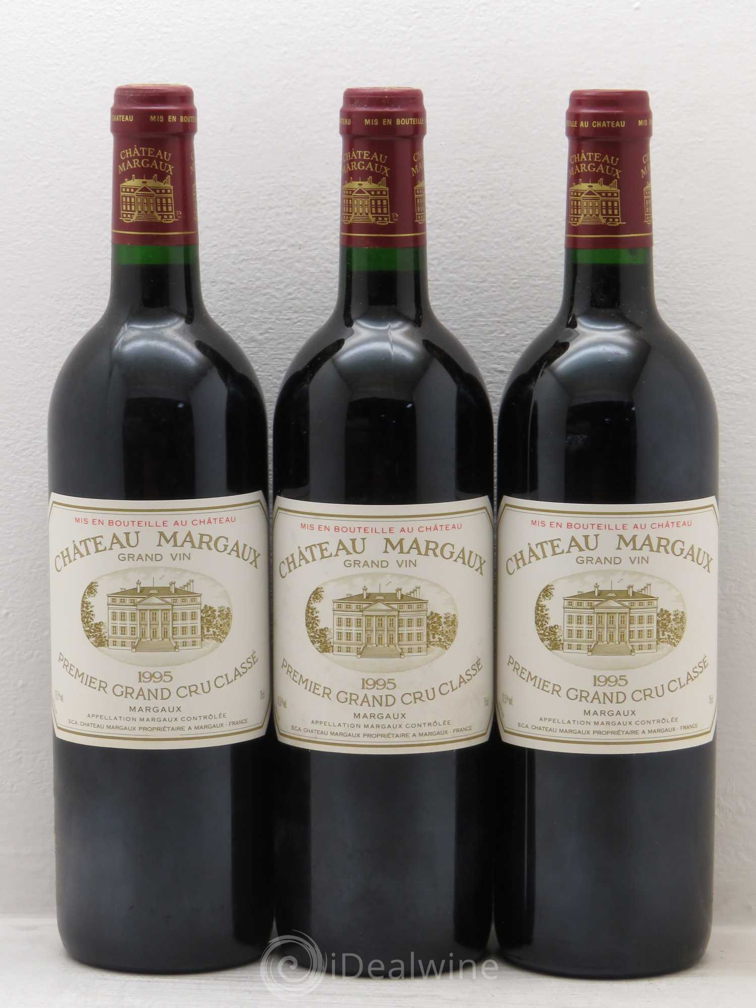 Château Margaux 1er Grand Cru Classé 1995 - Lot de 12 bouteilles - 4