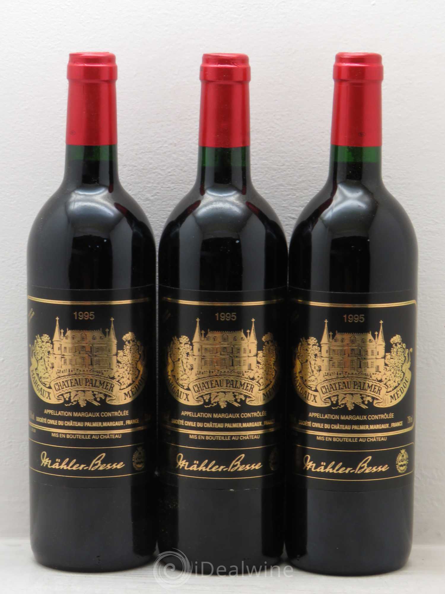Château Palmer 3ème Grand Cru Classé 1995 - Lot de 12 bouteilles - 2