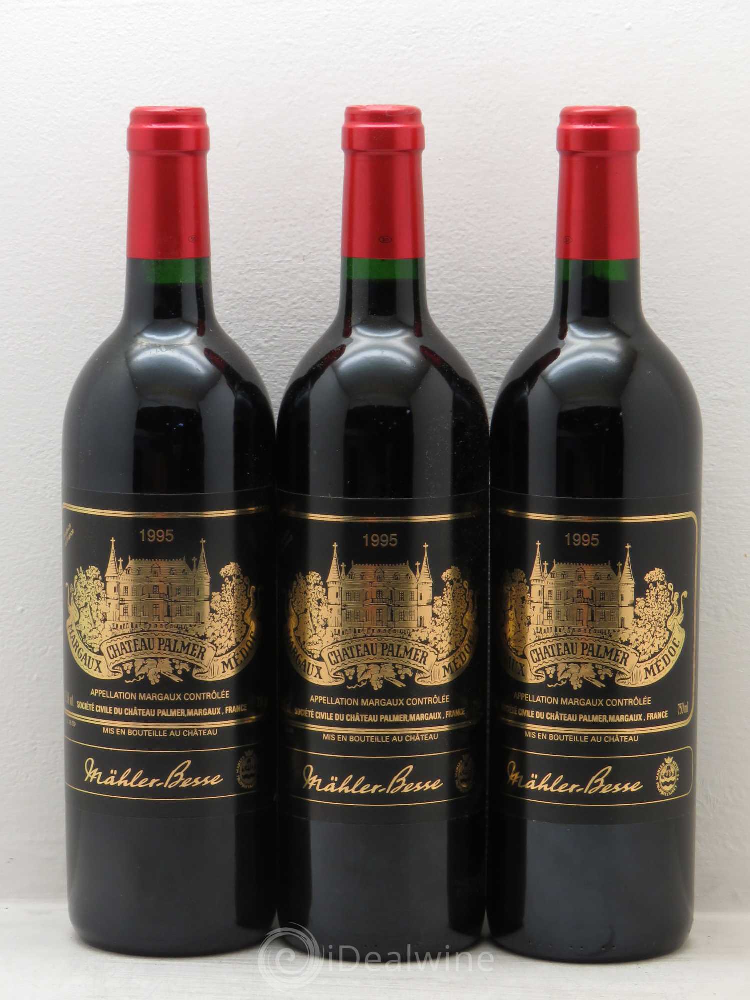 Château Palmer 3ème Grand Cru Classé 1995 - Lot de 12 bouteilles - 2