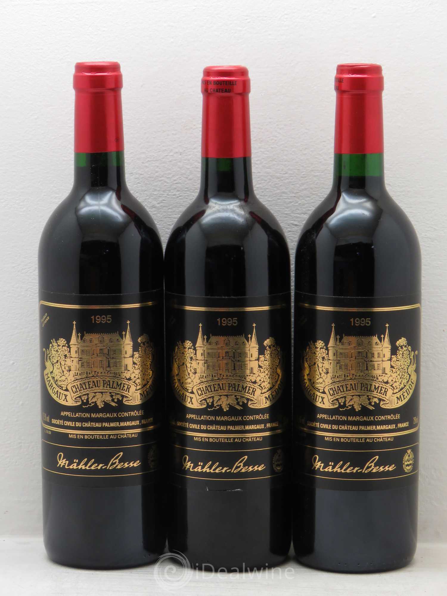 Château Palmer 3ème Grand Cru Classé 1995 - Lot de 12 bouteilles - 3