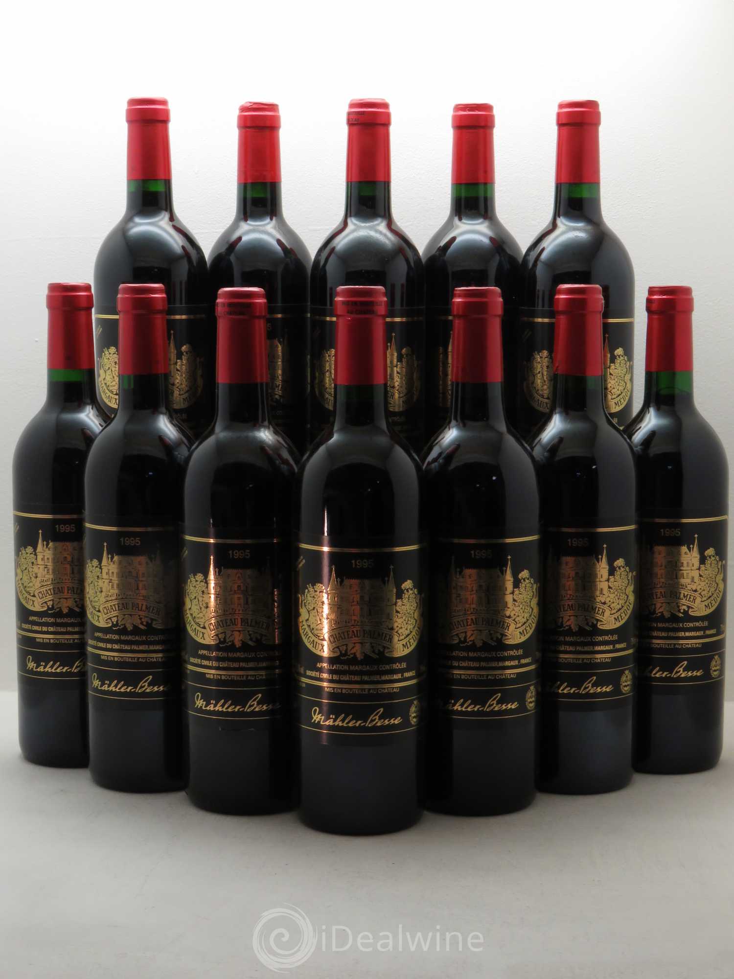 Château Palmer 3ème Grand Cru Classé 1995 - Lot de 12 bouteilles - 0