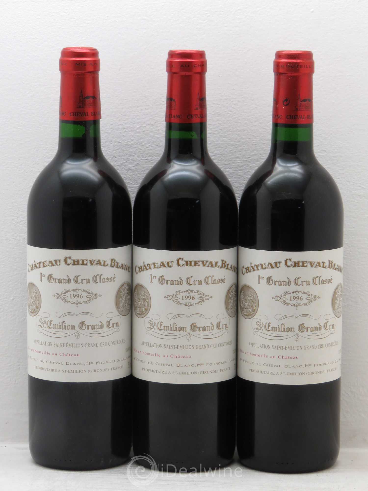 Château Cheval Blanc 1er Grand Cru Classé A 1996 - Lot de 12 bouteilles - 4