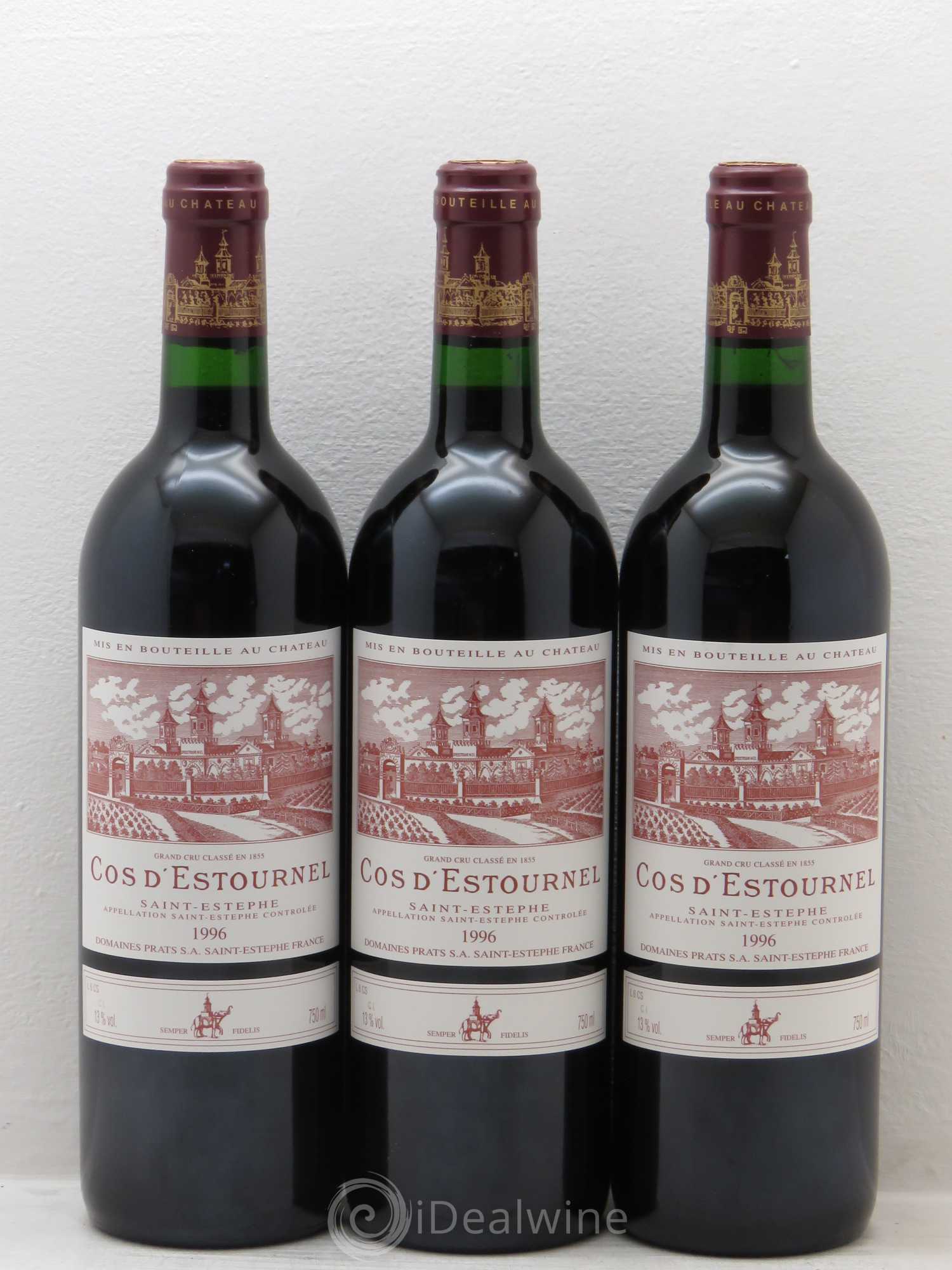 Cos d'Estournel 2ème Grand Cru Classé 1996 - Lot de 12 bouteilles - 3