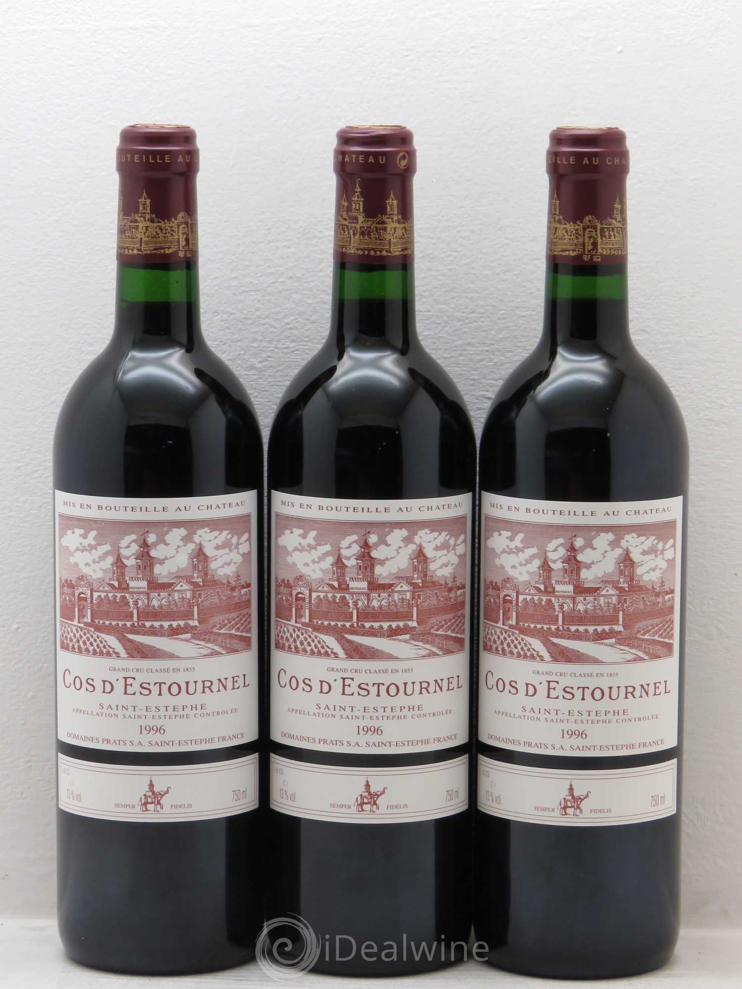 Cos d'Estournel 2ème Grand Cru Classé 1996 - Lot de 12 bouteilles - 4