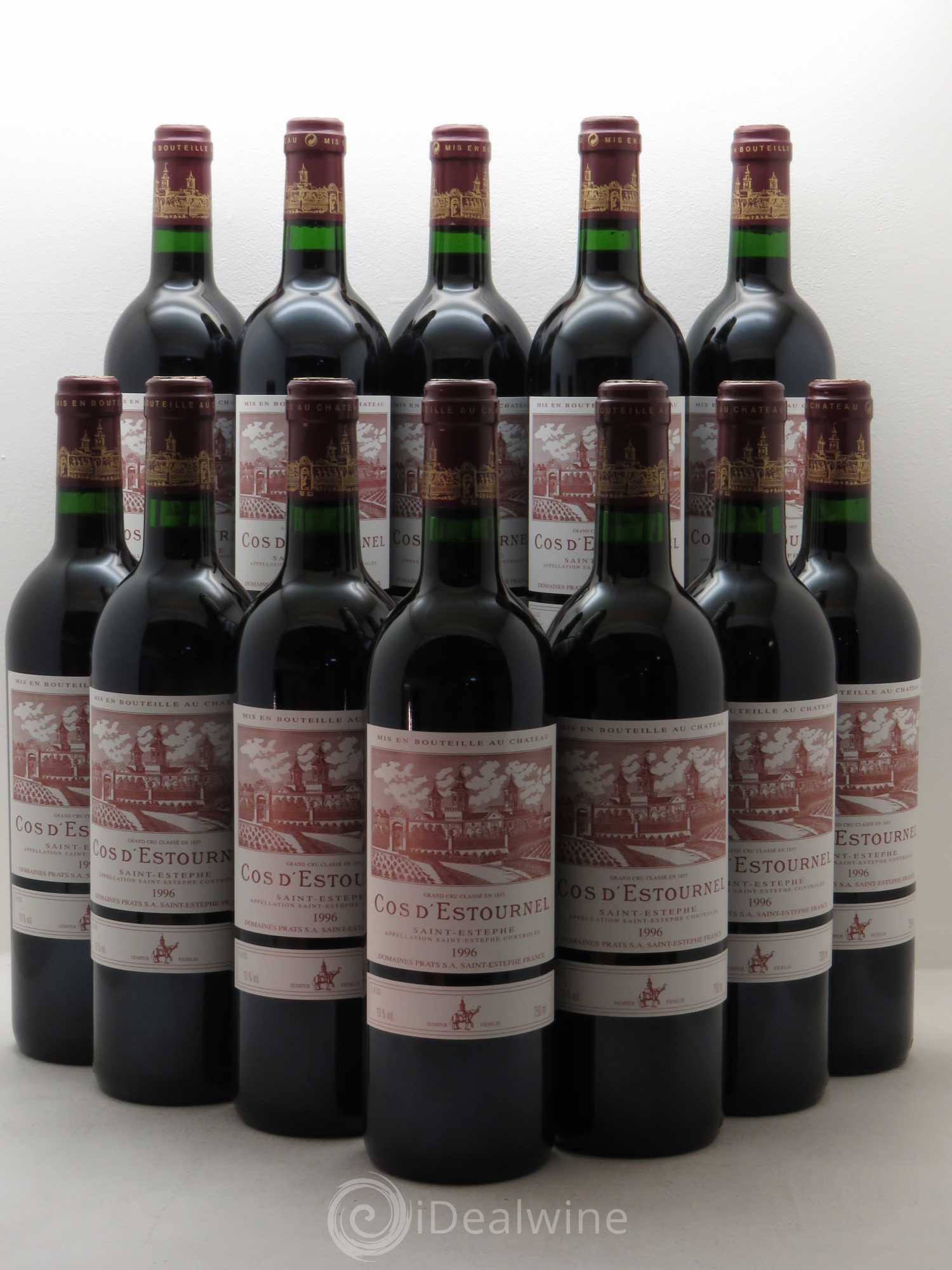 Cos d'Estournel 2ème Grand Cru Classé 1996 - Lot de 12 bouteilles - 0