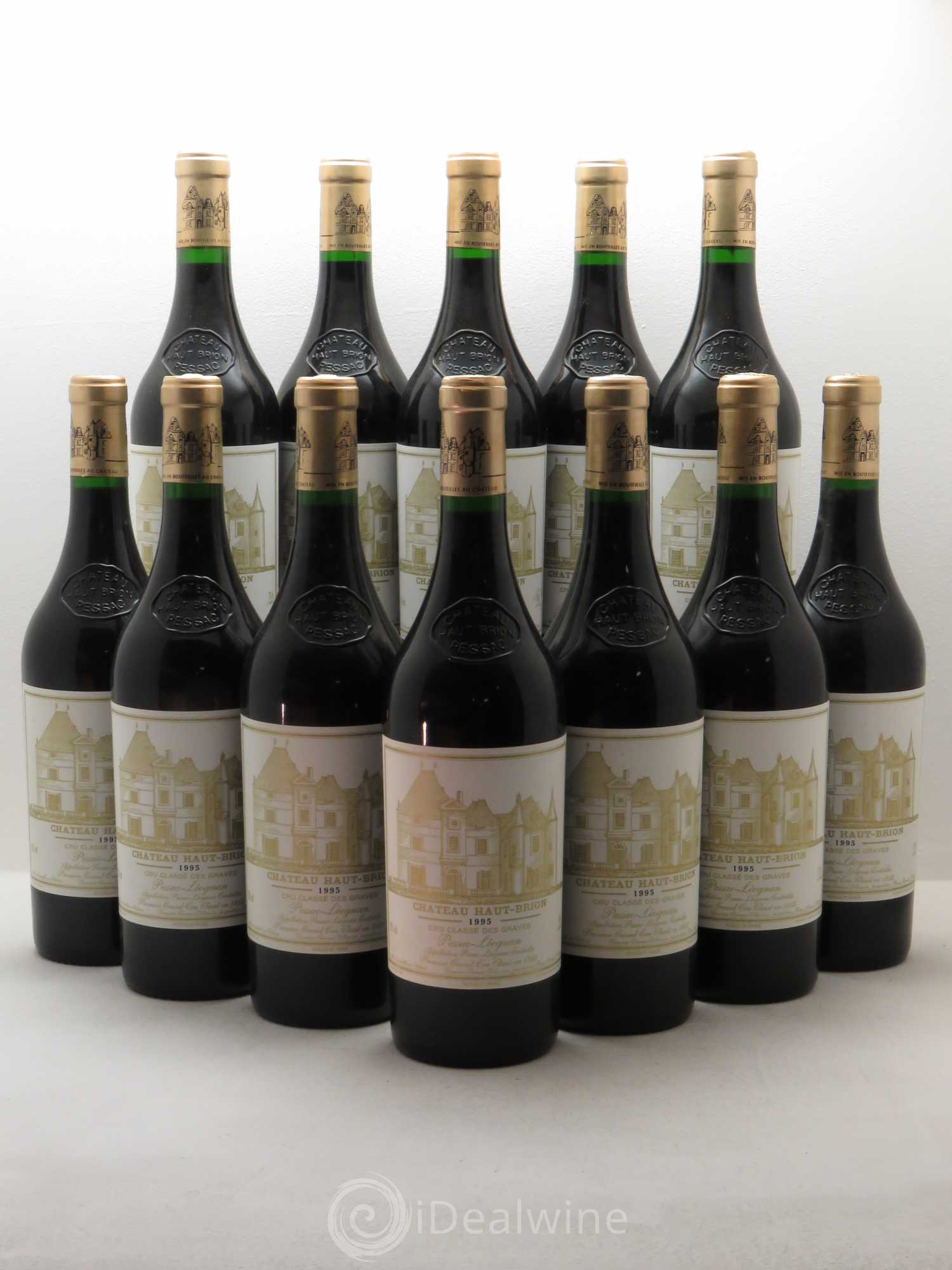 Château Haut Brion 1er Grand Cru Classé 1995 - Lot de 12 bouteilles - 0