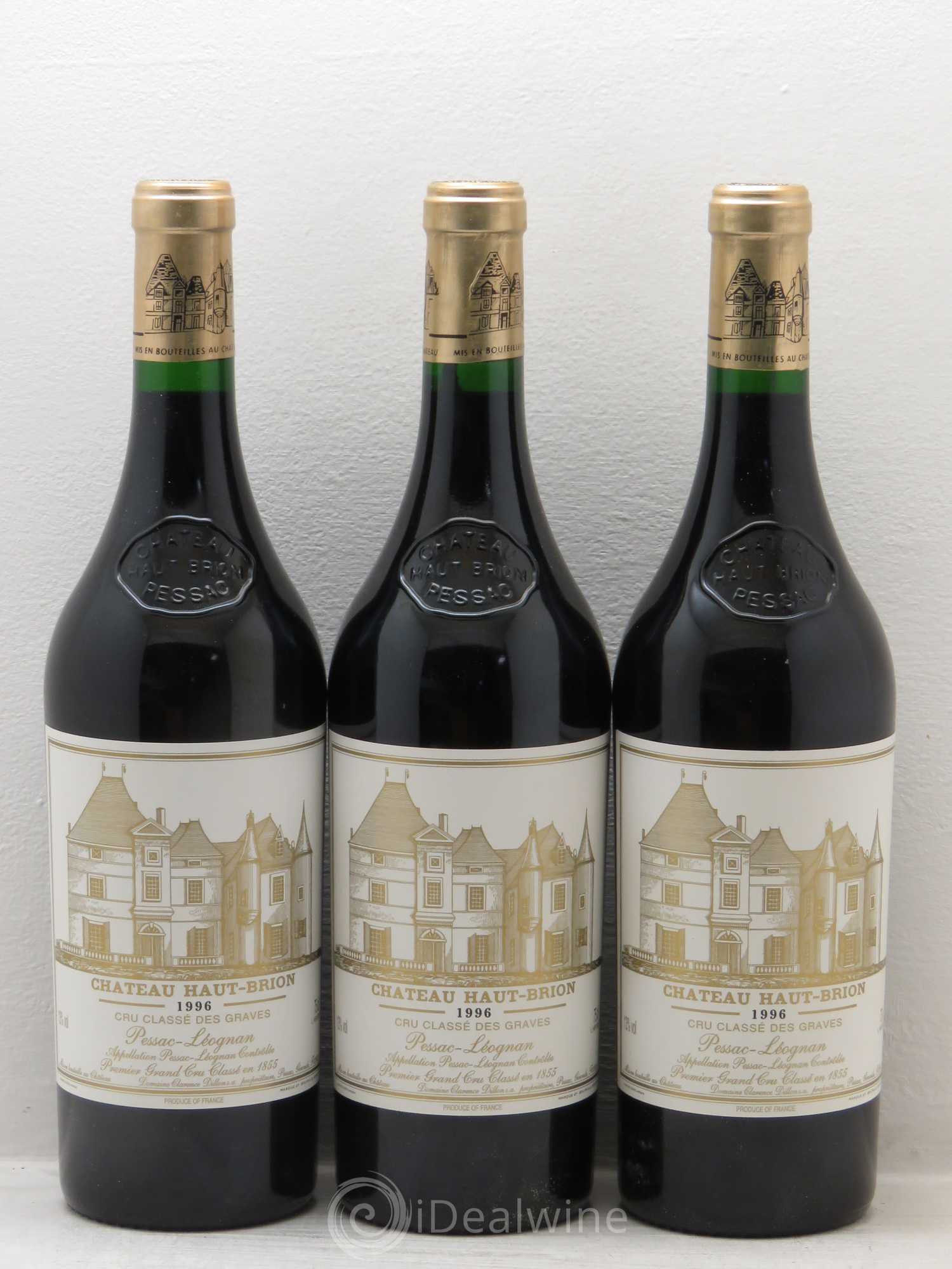 Château Haut Brion 1er Grand Cru Classé 1996 - Lot de 6 bouteilles - 1