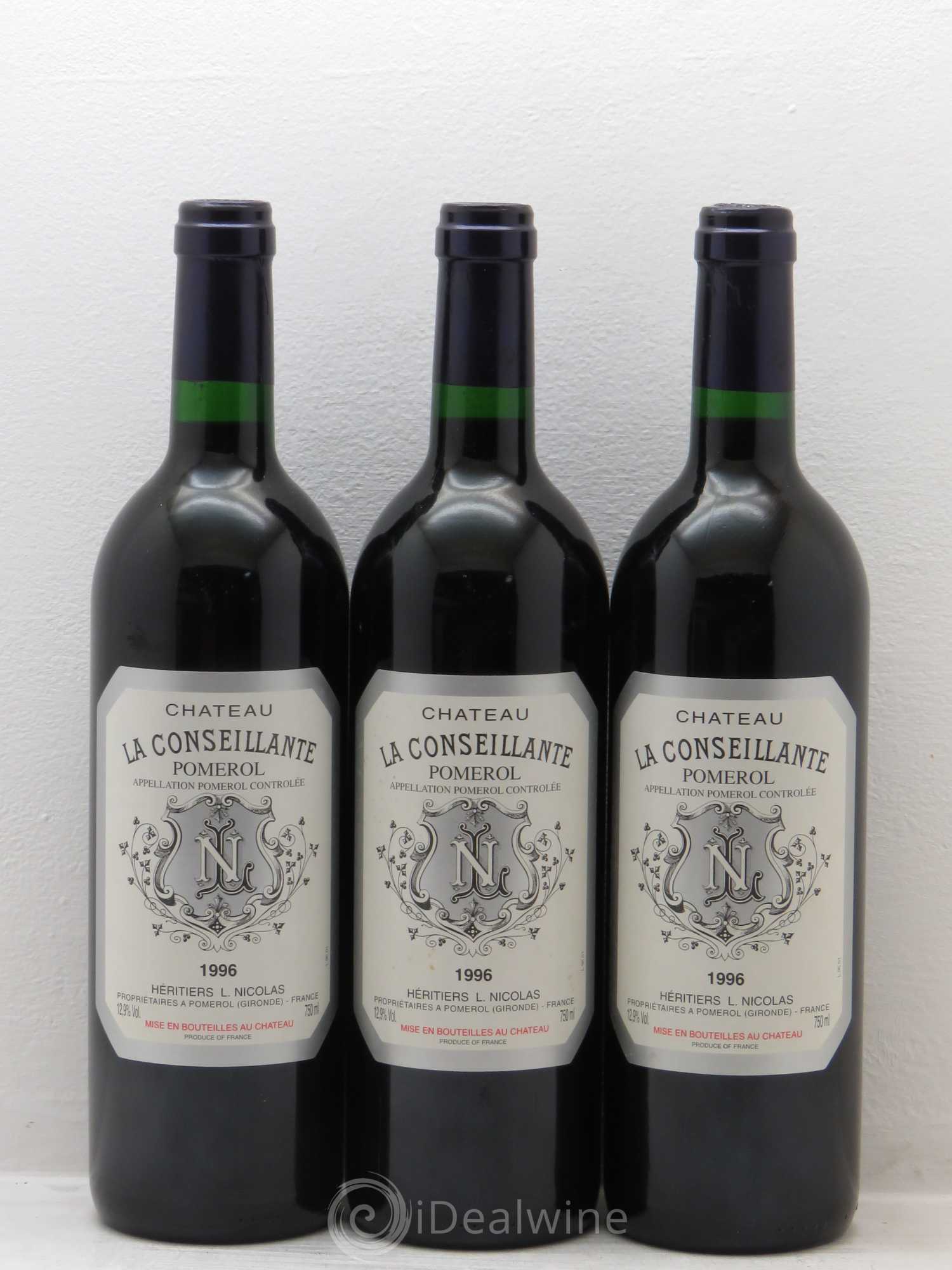 Château la Conseillante 1996 - Lot de 12 bouteilles - 1