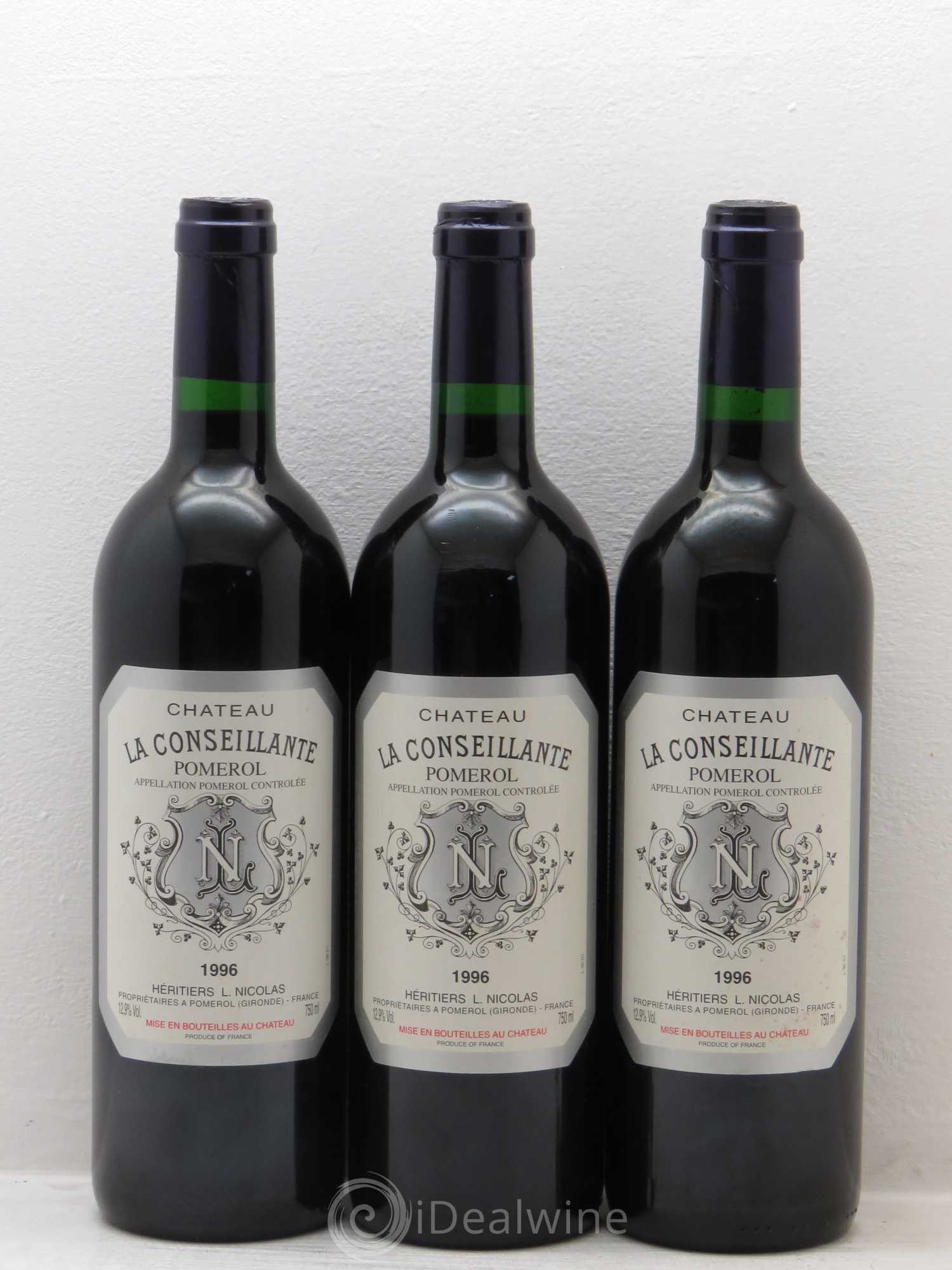 Château la Conseillante 1996 - Lot de 12 bouteilles - 2