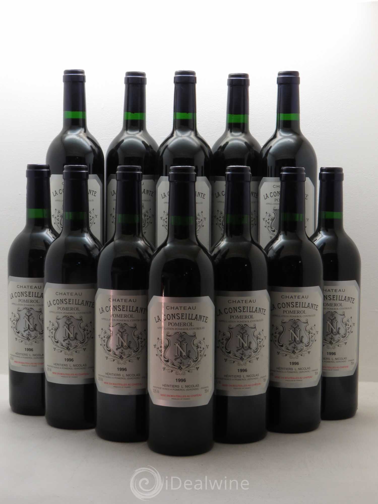 Château la Conseillante 1996 - Lot de 12 bouteilles - 0