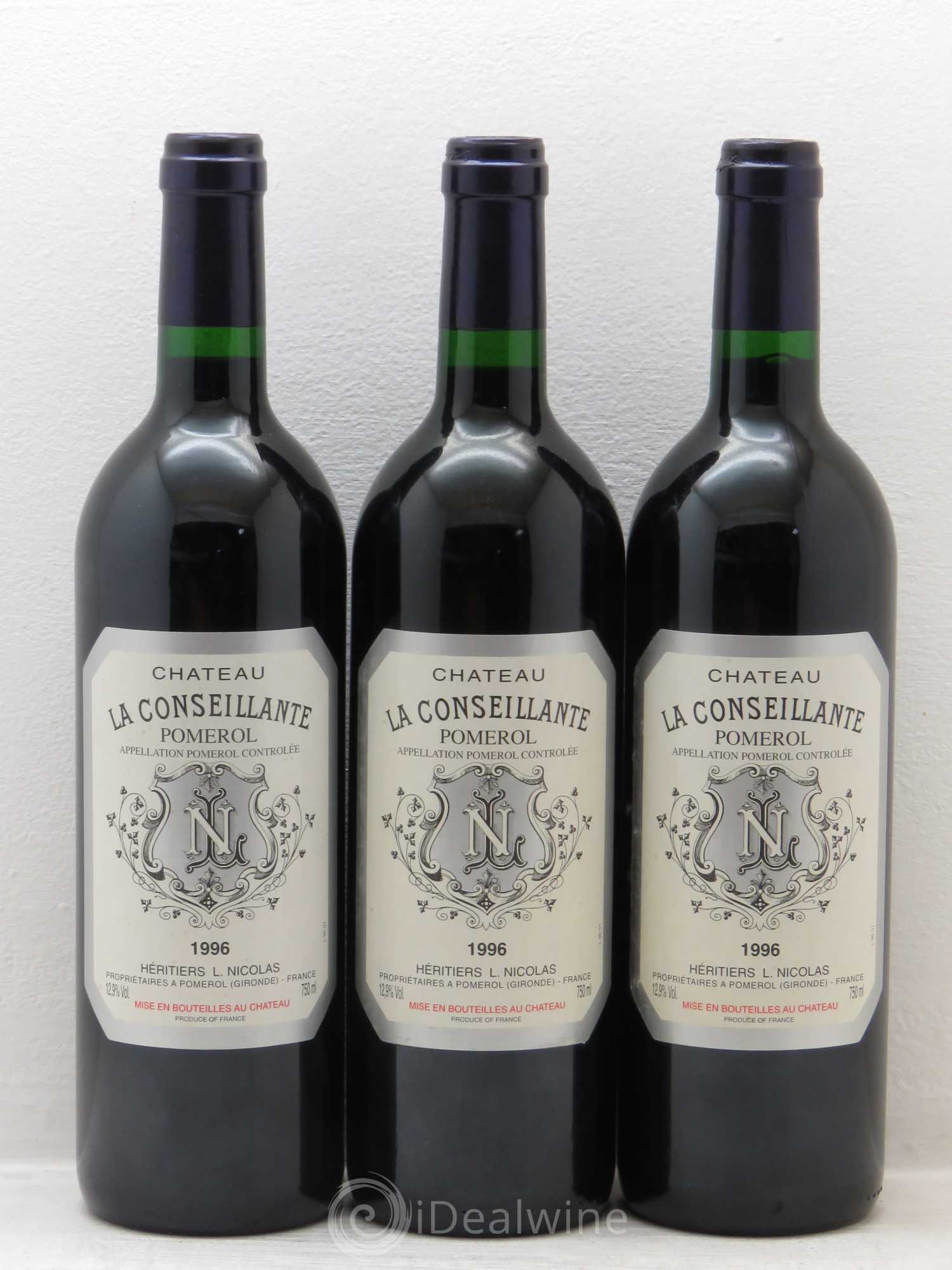 Château la Conseillante 1996 - Lot de 12 bouteilles - 2