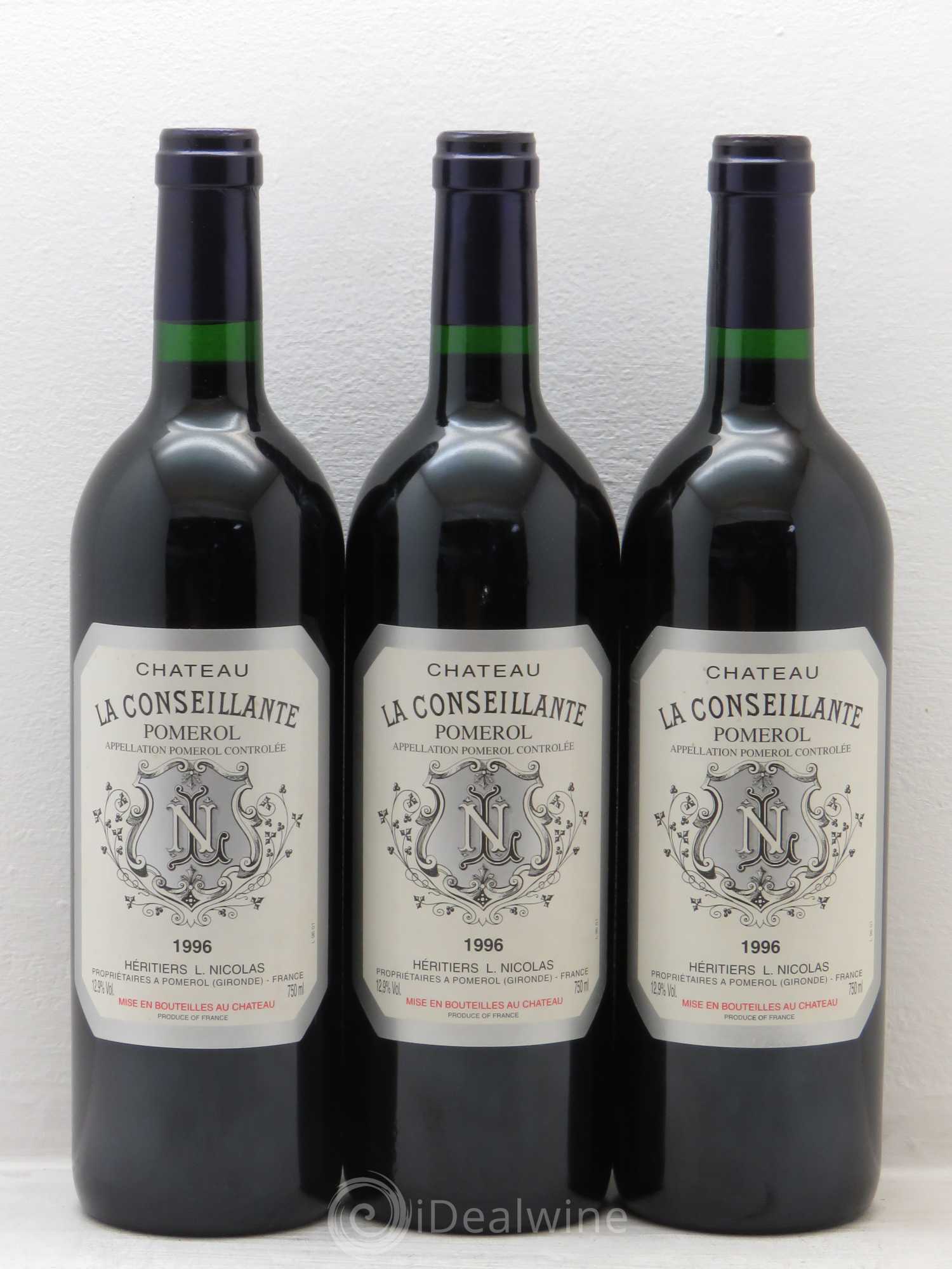 Château la Conseillante 1996 - Lot de 12 bouteilles - 3