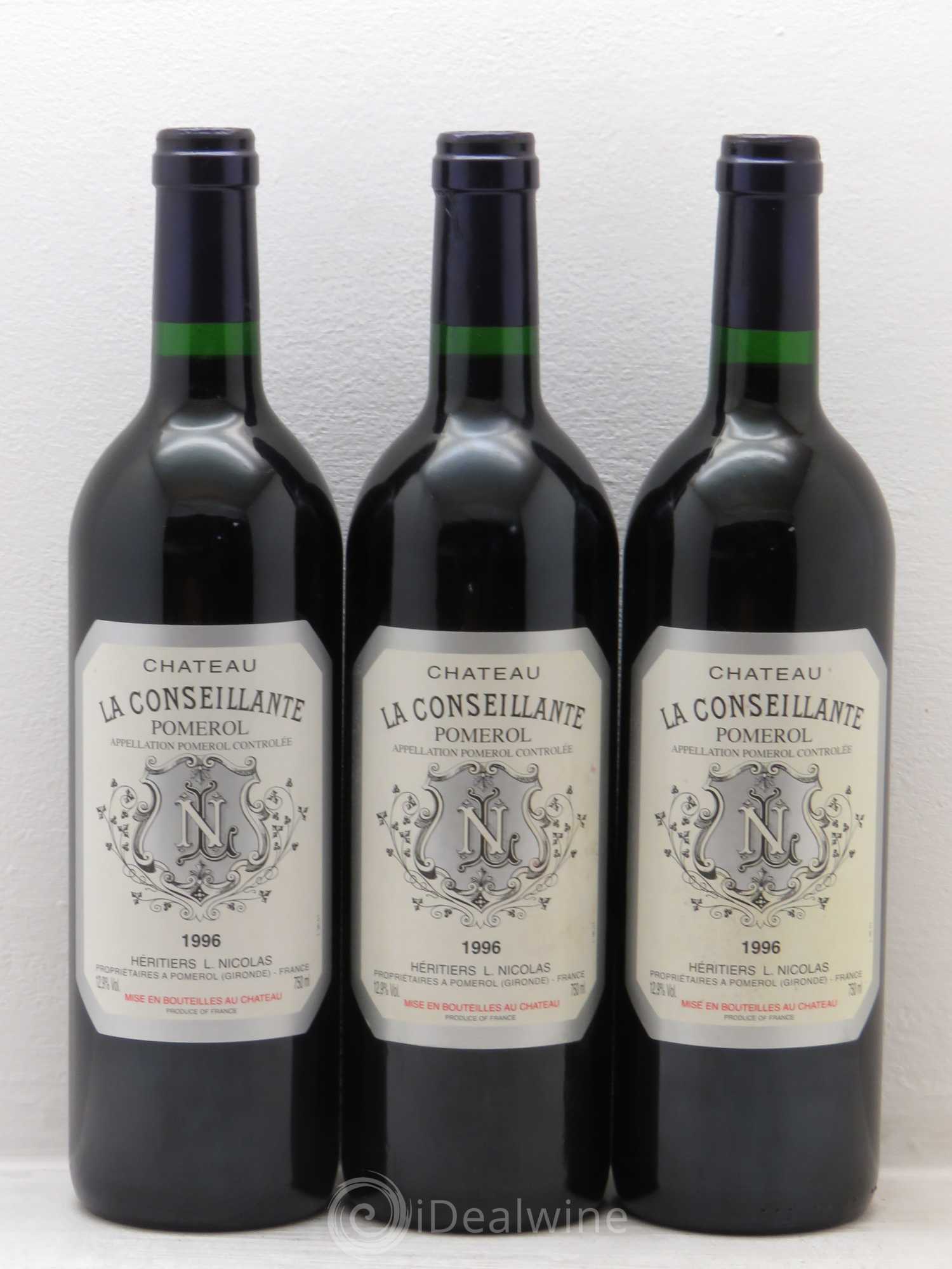 Château la Conseillante 1996 - Lot de 12 bouteilles - 4