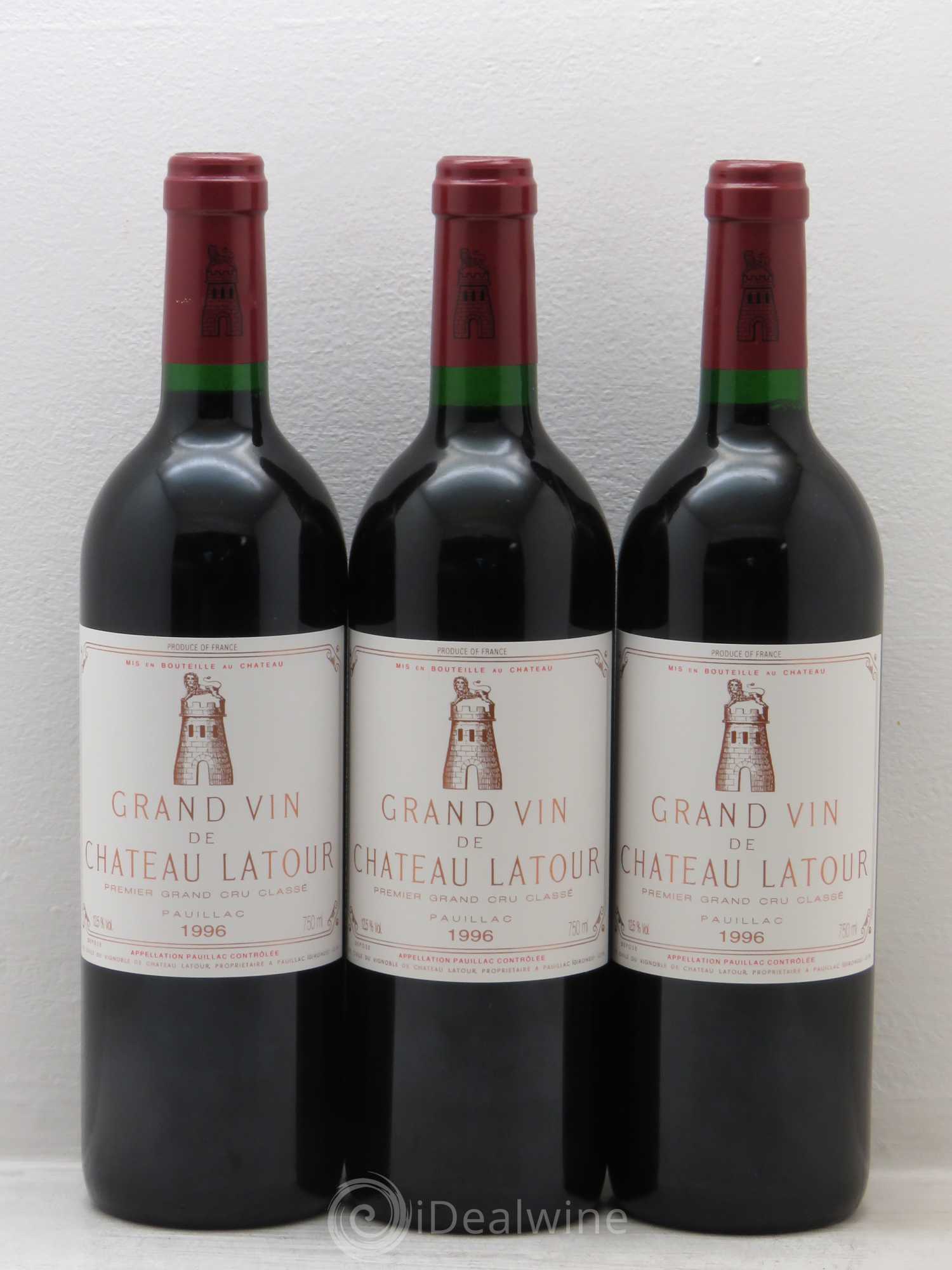 Château Latour 1er Grand Cru Classé 1996 - Lot de 6 bouteilles - 2