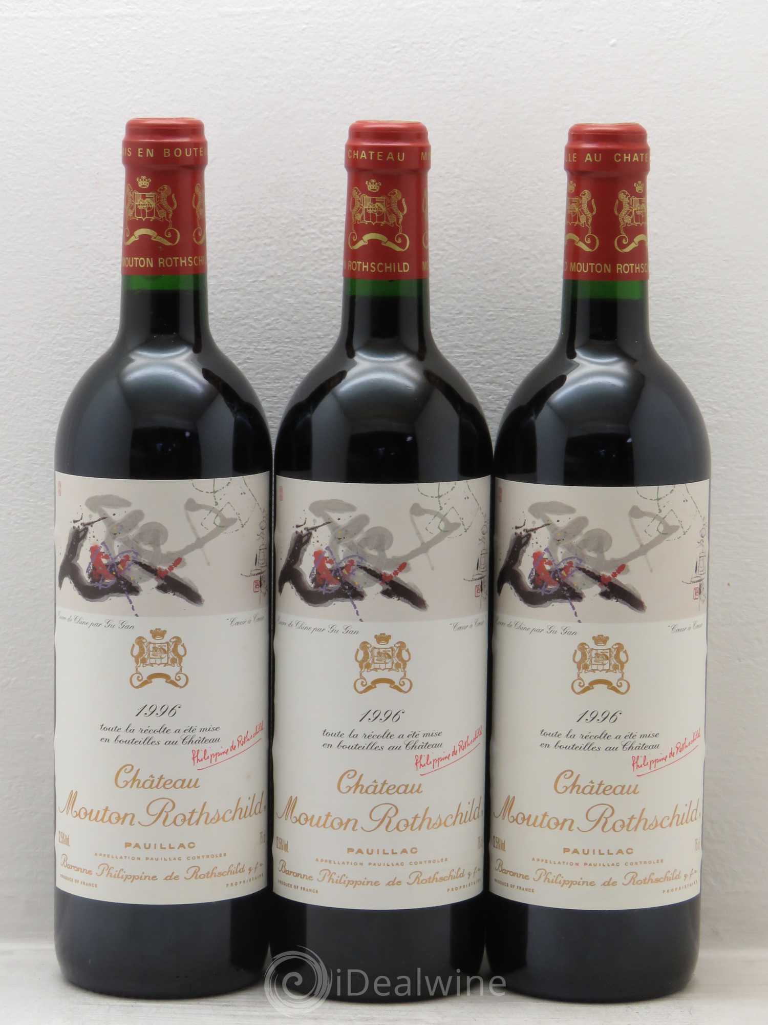 Château Mouton Rothschild 1er Grand Cru Classé 1996 - Lot de 12 bouteilles - 4