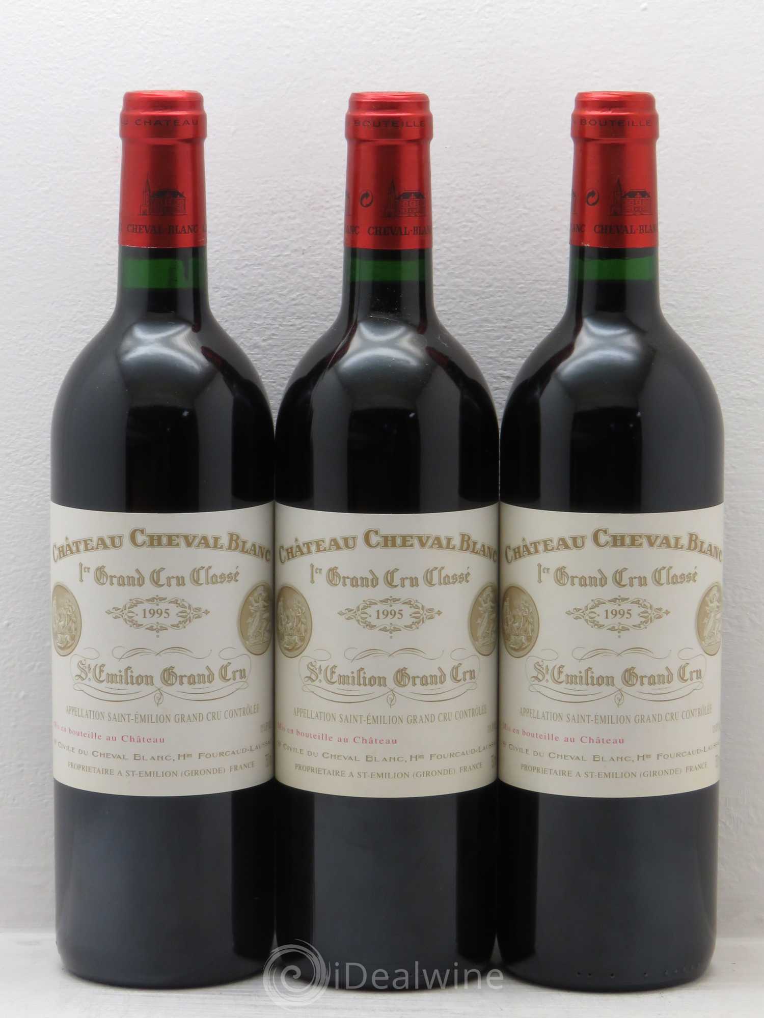 Château Cheval Blanc 1er Grand Cru Classé A 1995 - Lot de 12 bouteilles - 2
