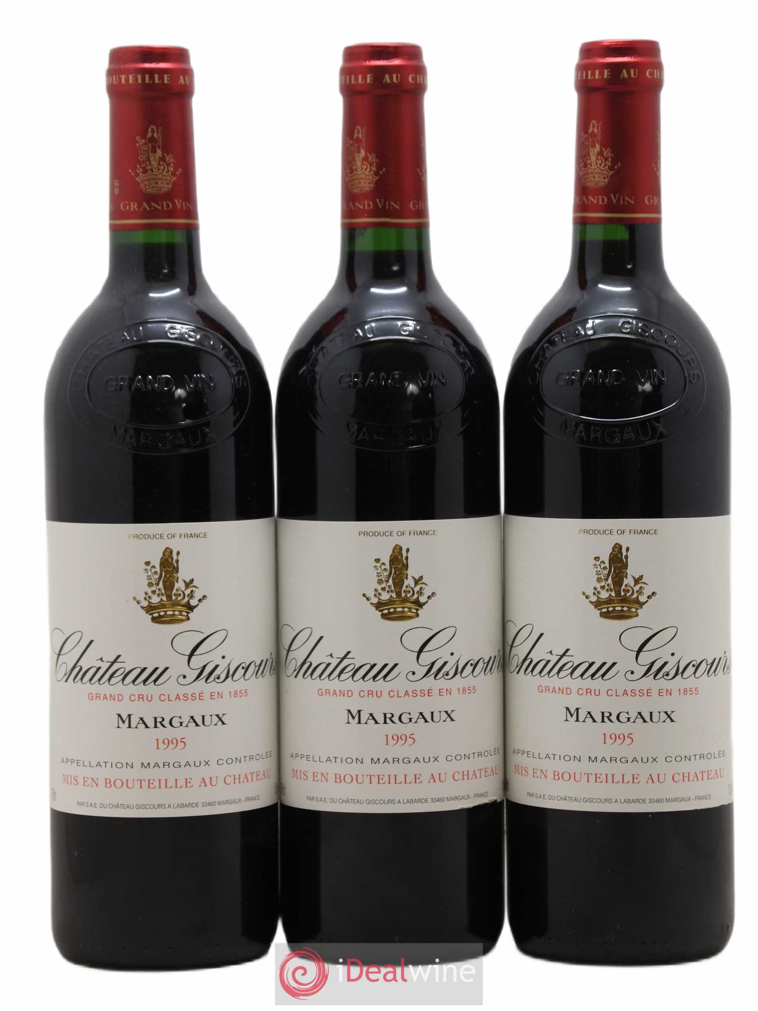 Château Giscours 3ème Grand Cru Classé 1995 - Lot de 12 bouteilles - 1