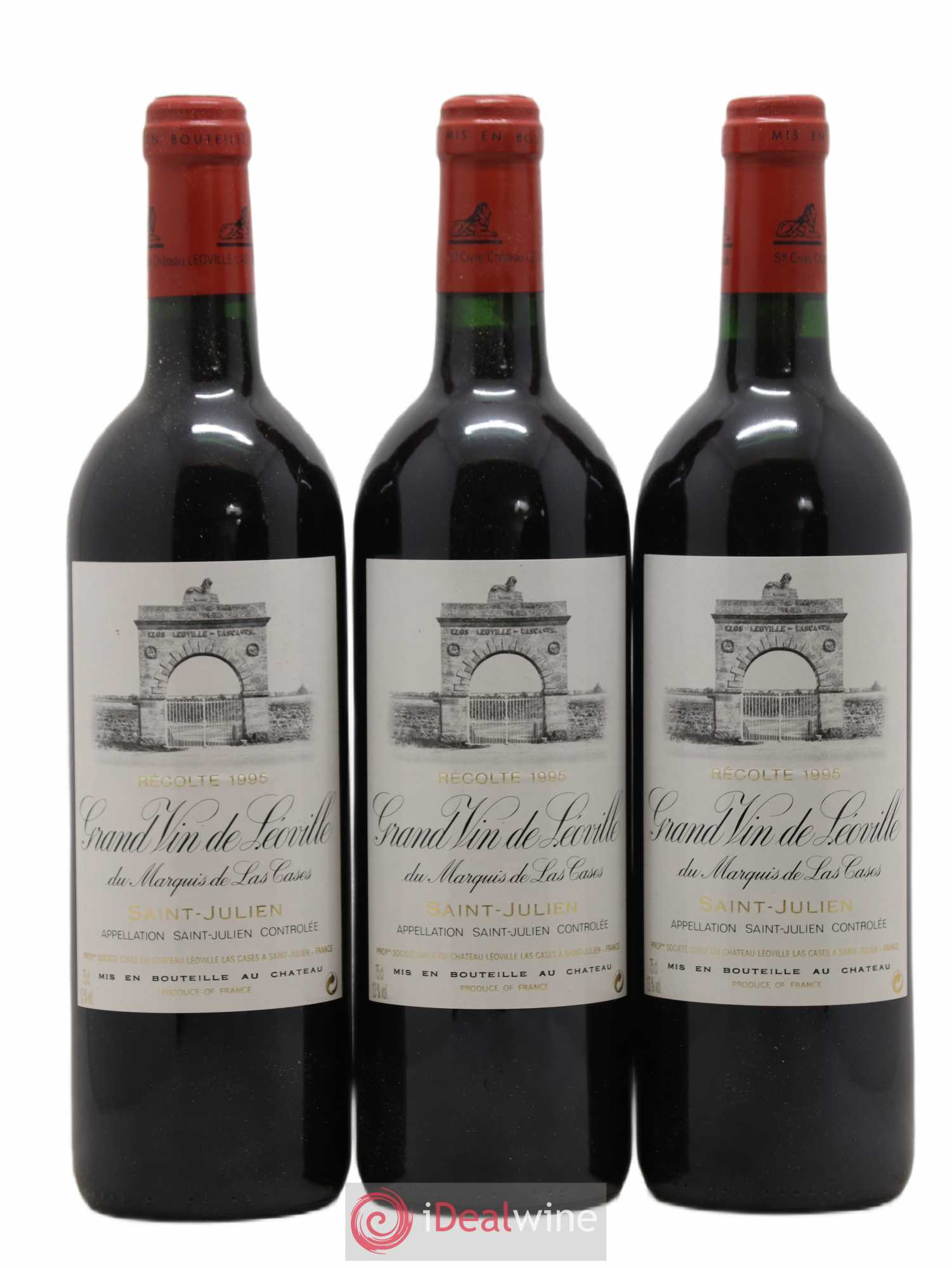 Château Léoville Las Cases 2ème Grand Cru Classé 1995 - Lotto di 12 bottiglie - 1