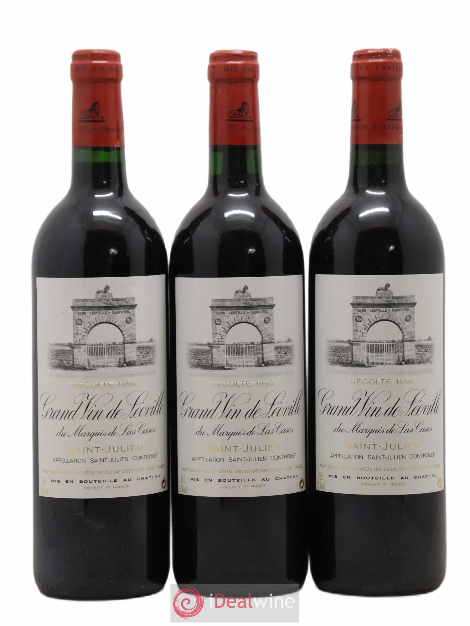 Château Léoville Las Cases 2ème Grand Cru Classé 1995 - Lotto di 12 bottiglie - 2