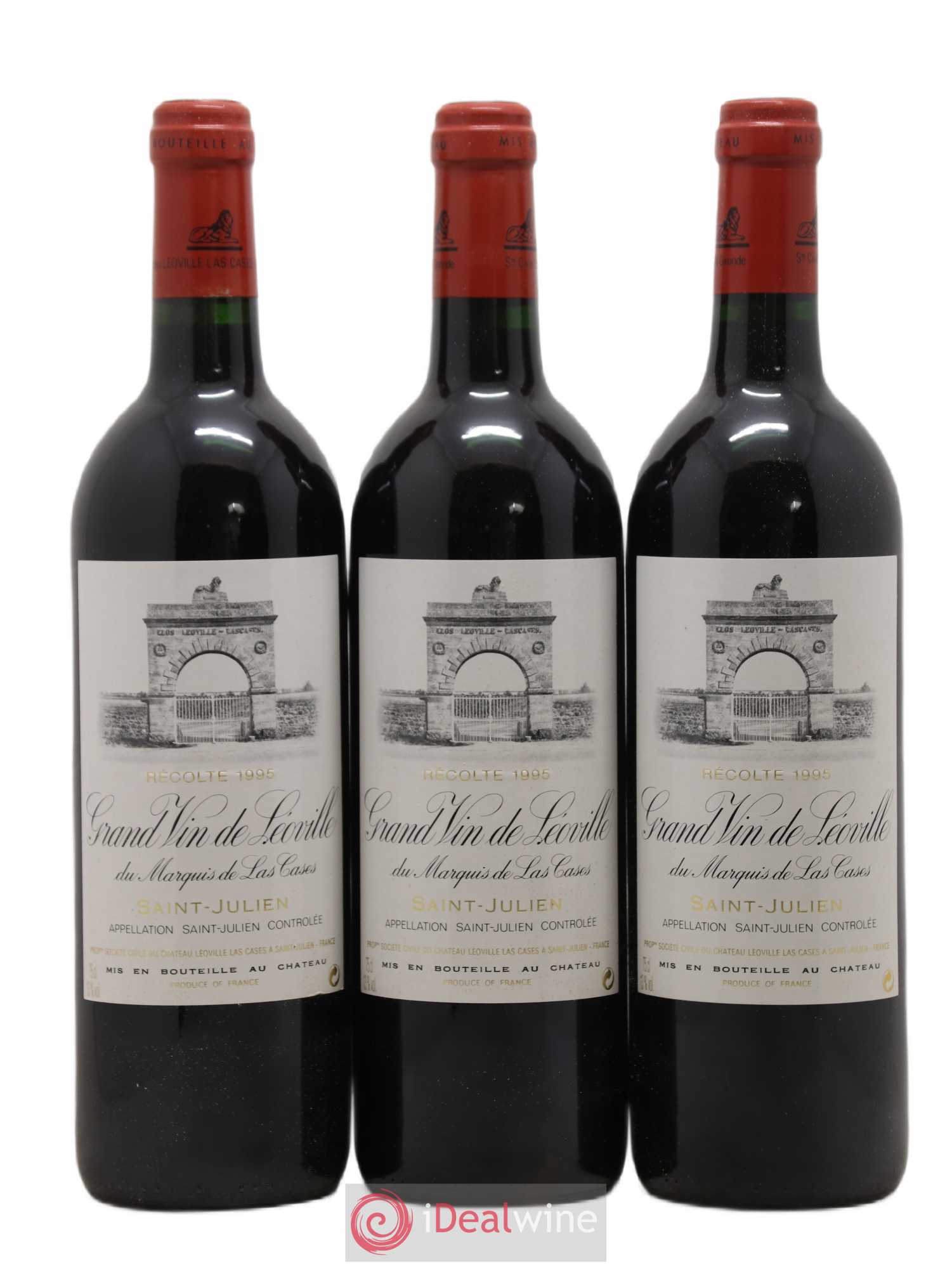 Château Léoville Las Cases 2ème Grand Cru Classé 1995 - Lotto di 12 bottiglie - 3