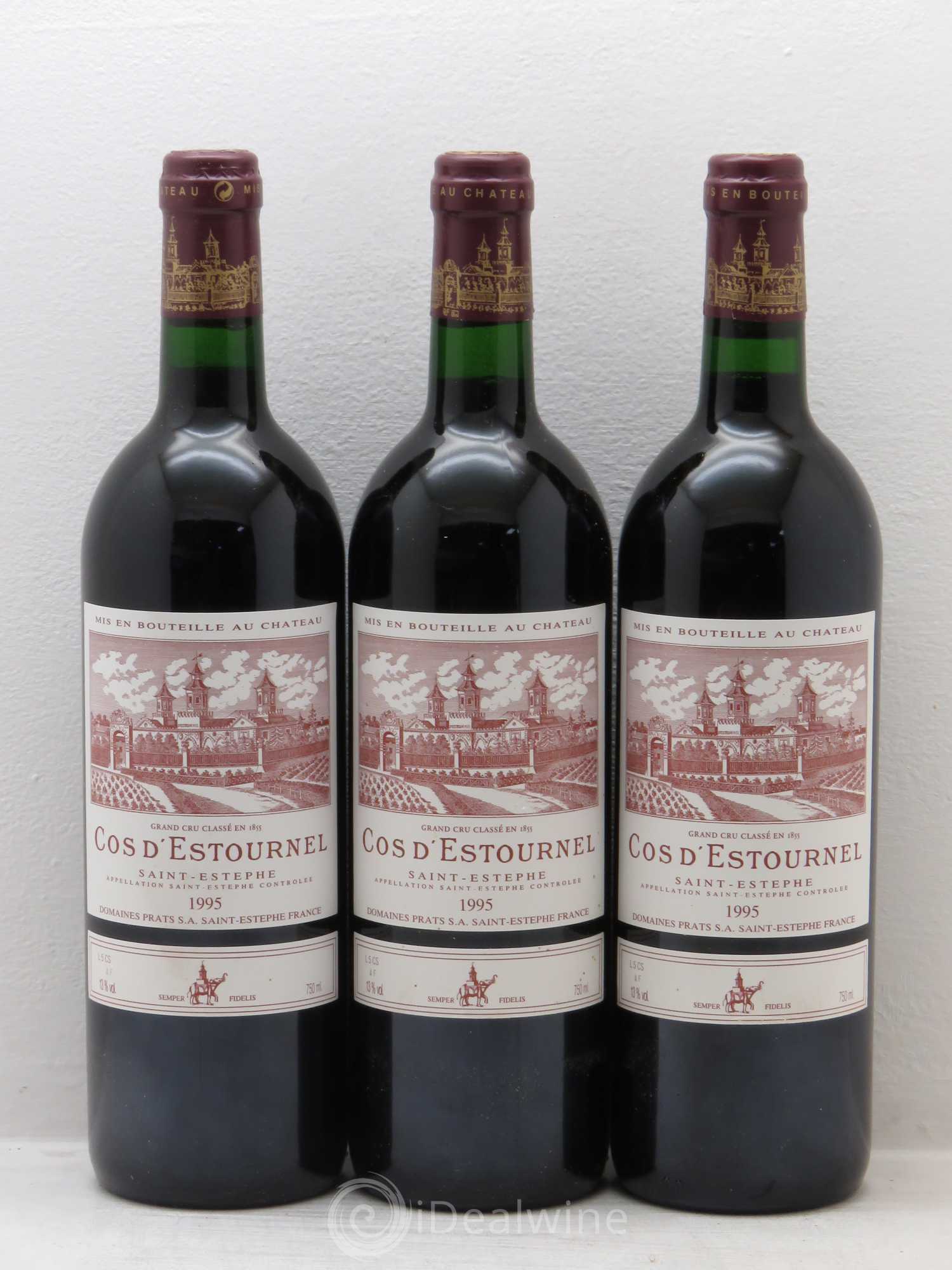Cos d'Estournel 2ème Grand Cru Classé 1995 - Lot de 12 bouteilles - 2