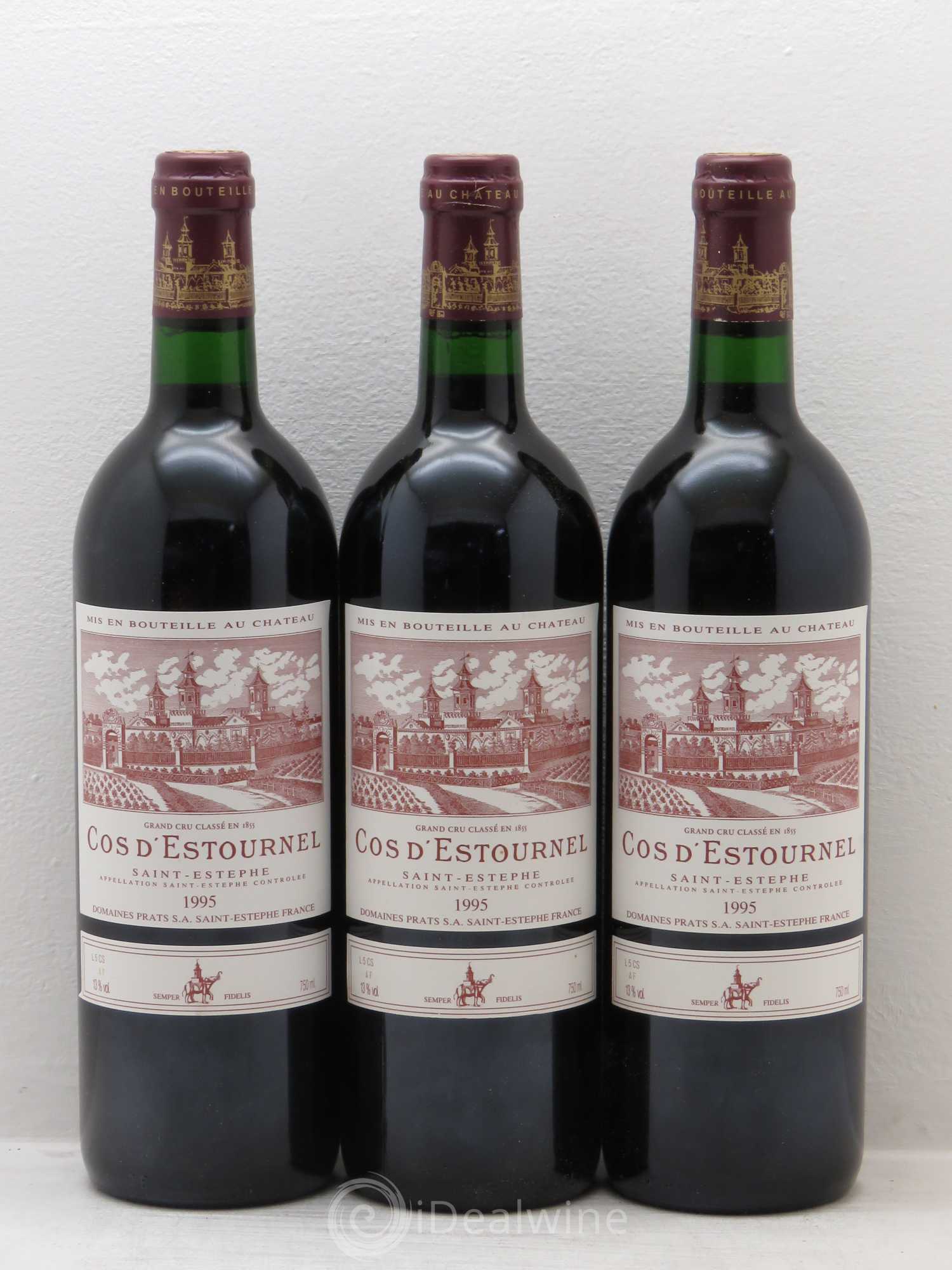 Cos d'Estournel 2ème Grand Cru Classé 1995 - Lot de 12 bouteilles - 3
