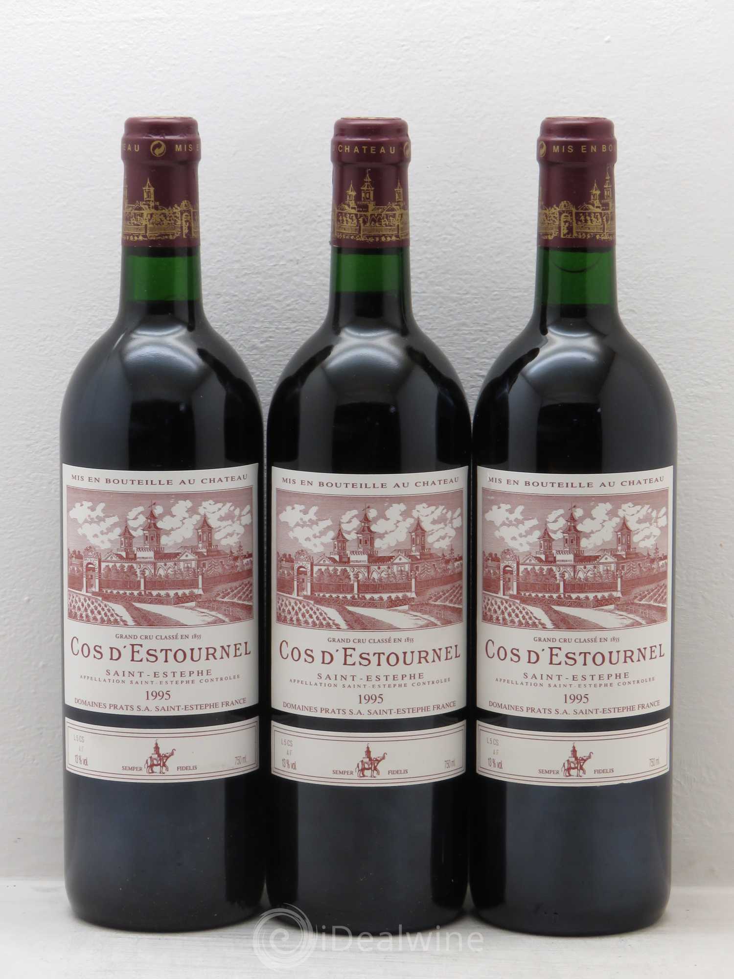Cos d'Estournel 2ème Grand Cru Classé 1995 - Lot de 12 bouteilles - 4