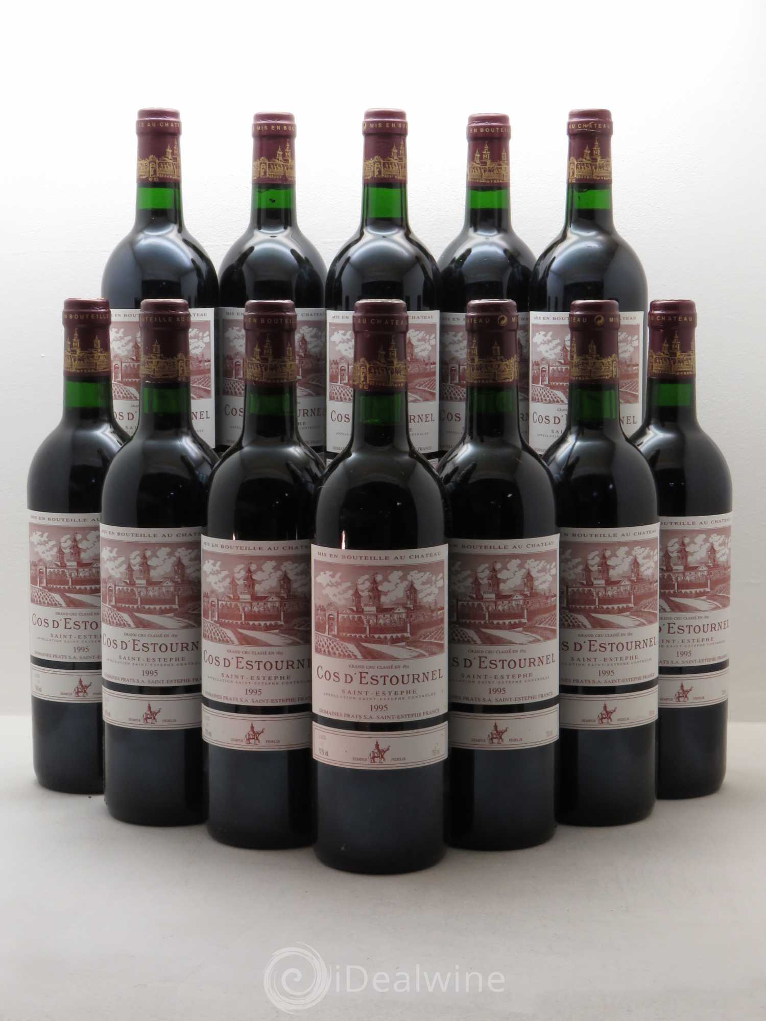 Cos d'Estournel 2ème Grand Cru Classé 1995 - Lot de 12 bouteilles - 0