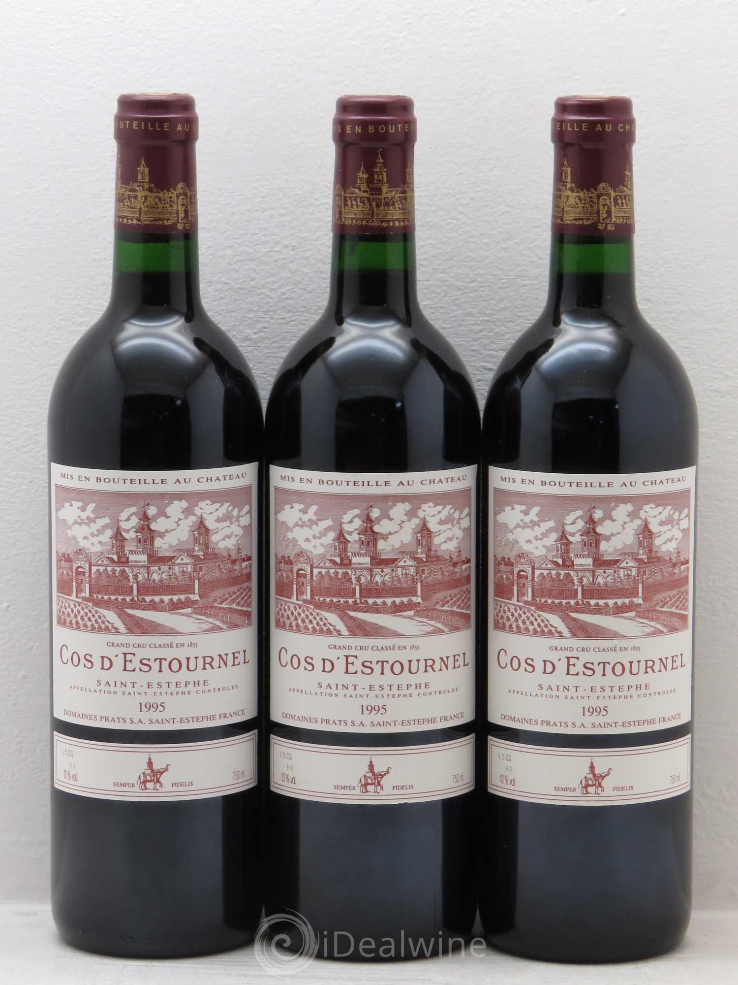 Cos d'Estournel 2ème Grand Cru Classé 1995 - Lot de 12 bouteilles - 2