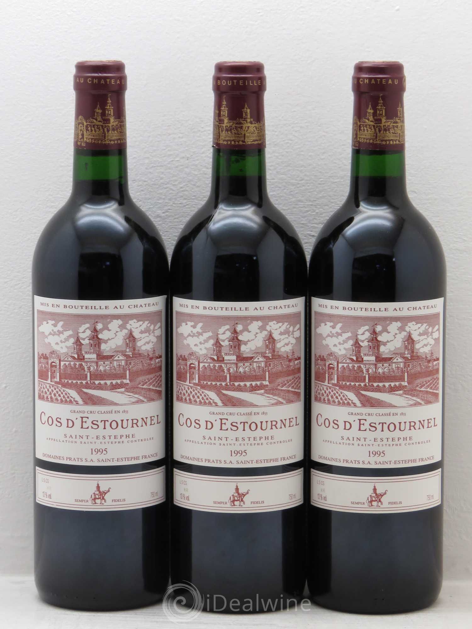 Cos d'Estournel 2ème Grand Cru Classé 1995 - Lot de 12 bouteilles - 3