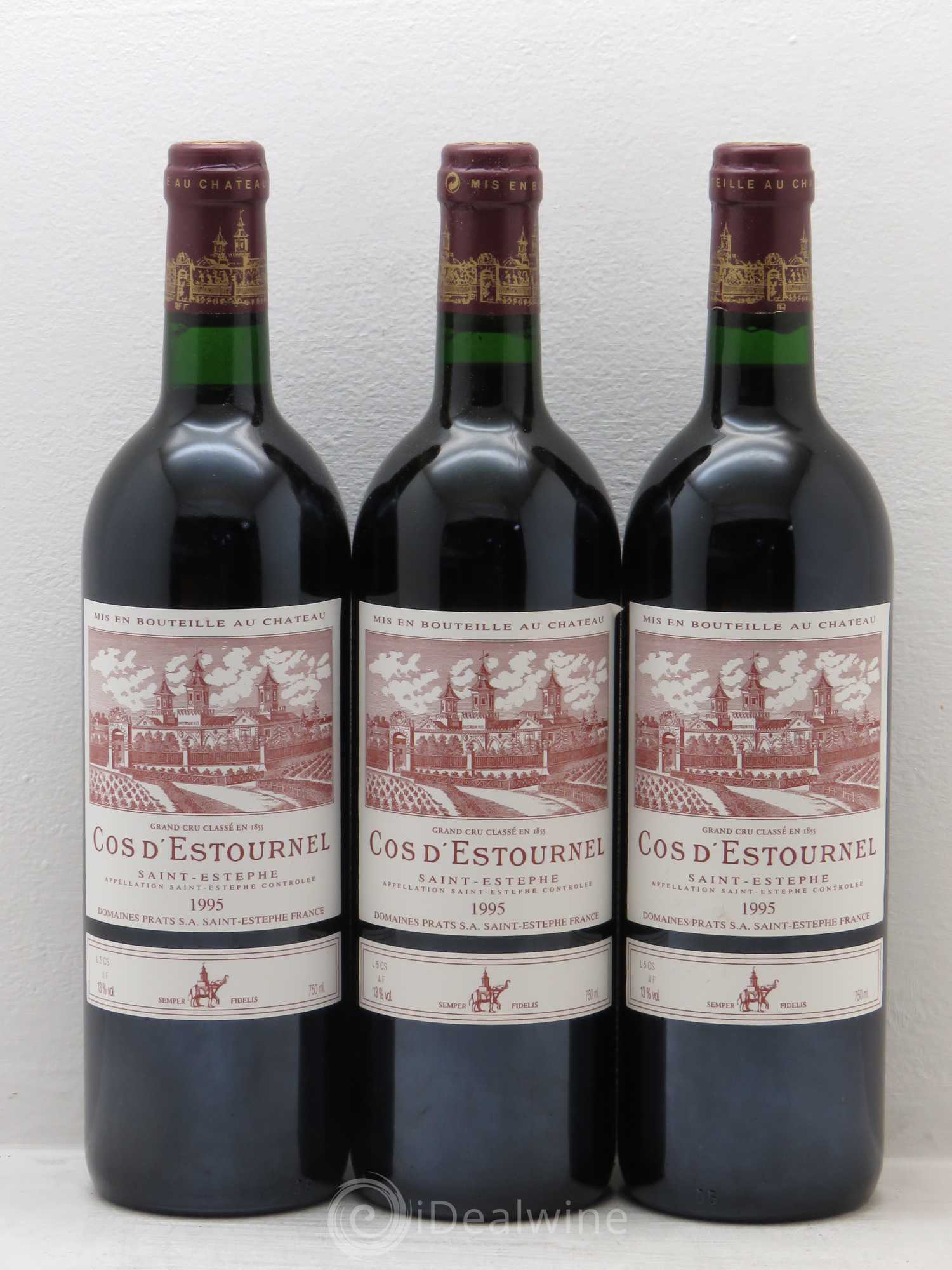 Cos d'Estournel 2ème Grand Cru Classé 1995 - Lot de 12 bouteilles - 1
