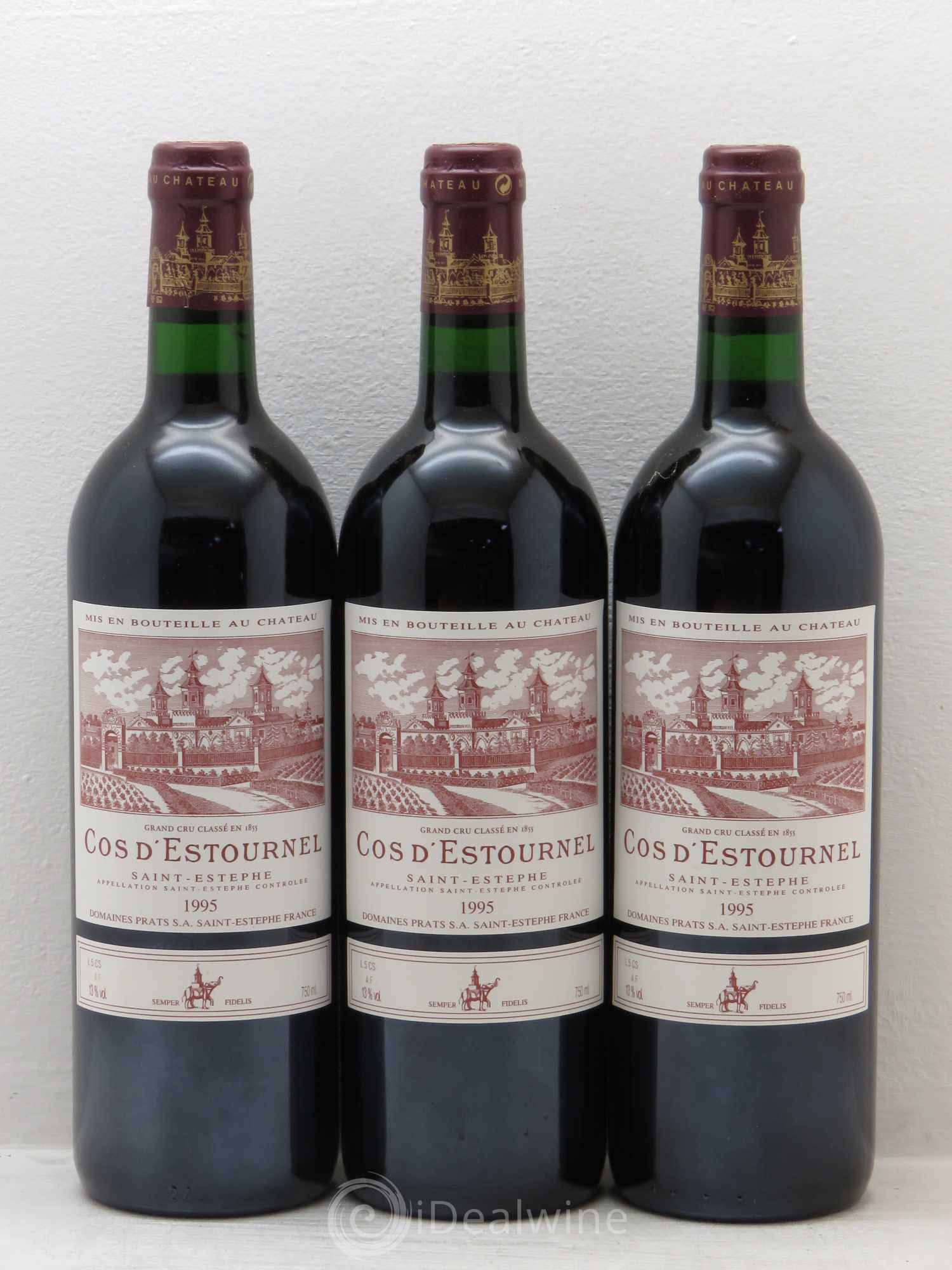 Cos d'Estournel 2ème Grand Cru Classé 1995 - Lot de 12 bouteilles - 2
