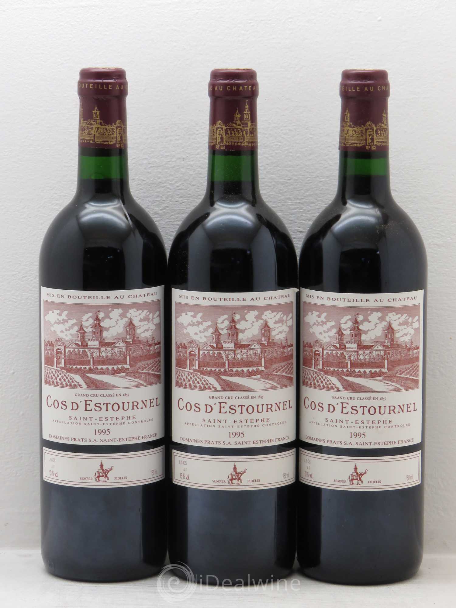Cos d'Estournel 2ème Grand Cru Classé 1995 - Lot de 12 bouteilles - 3