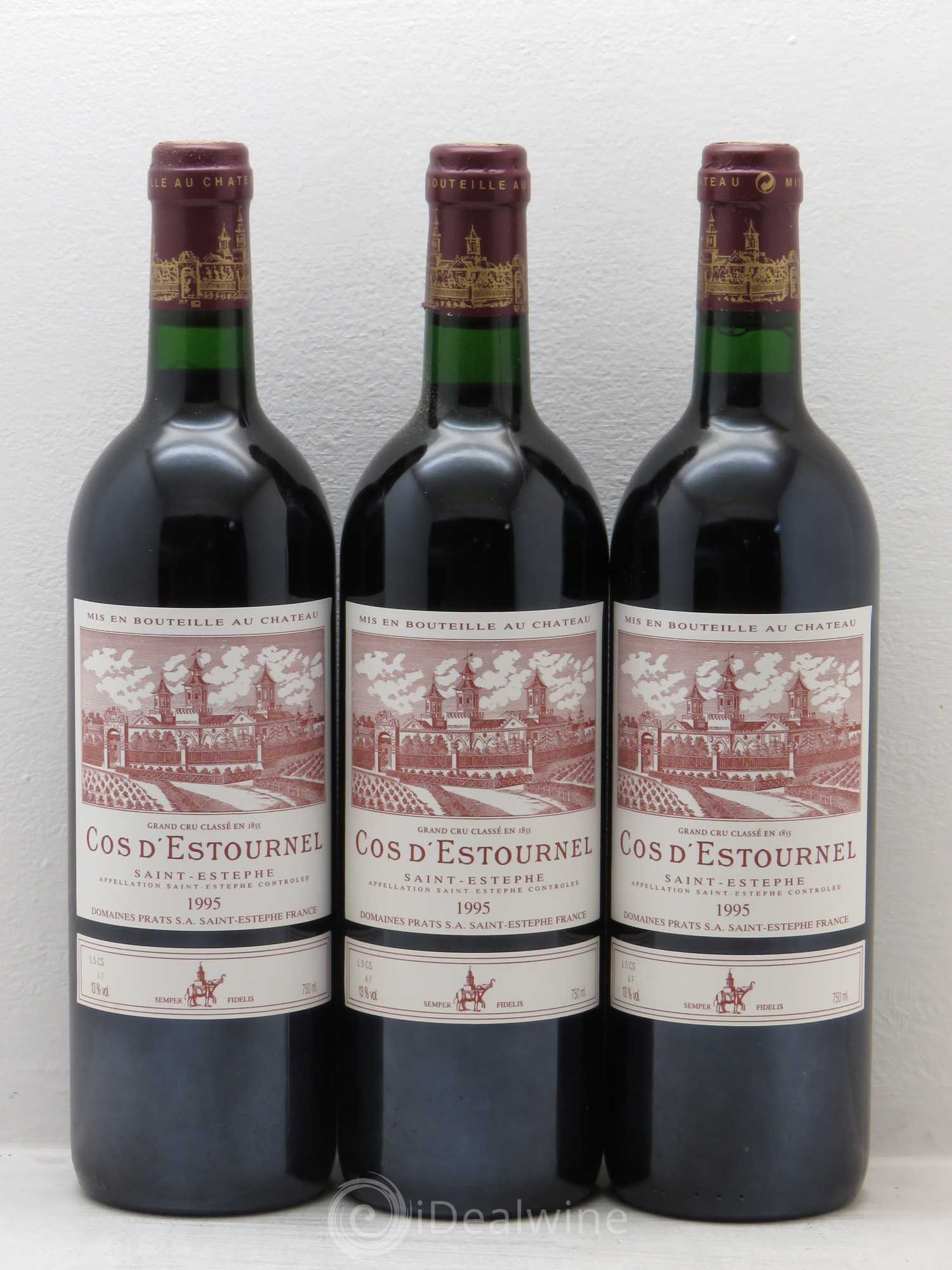 Cos d'Estournel 2ème Grand Cru Classé 1995 - Lot de 12 bouteilles - 4