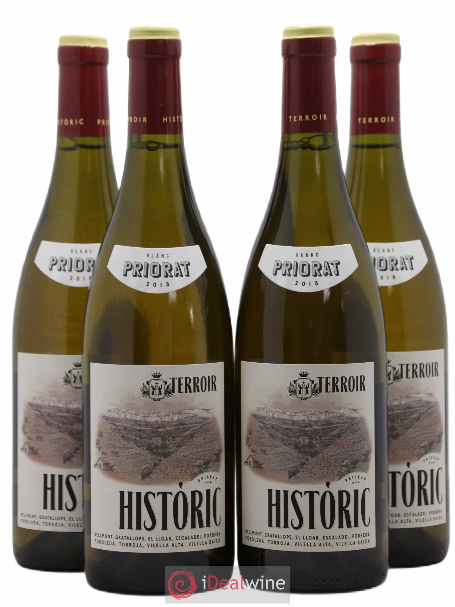 Espagne Priorat Historic Terroir Al Limit (sans prix de réserve) 2018 - Posten von 4 Flaschen - 0