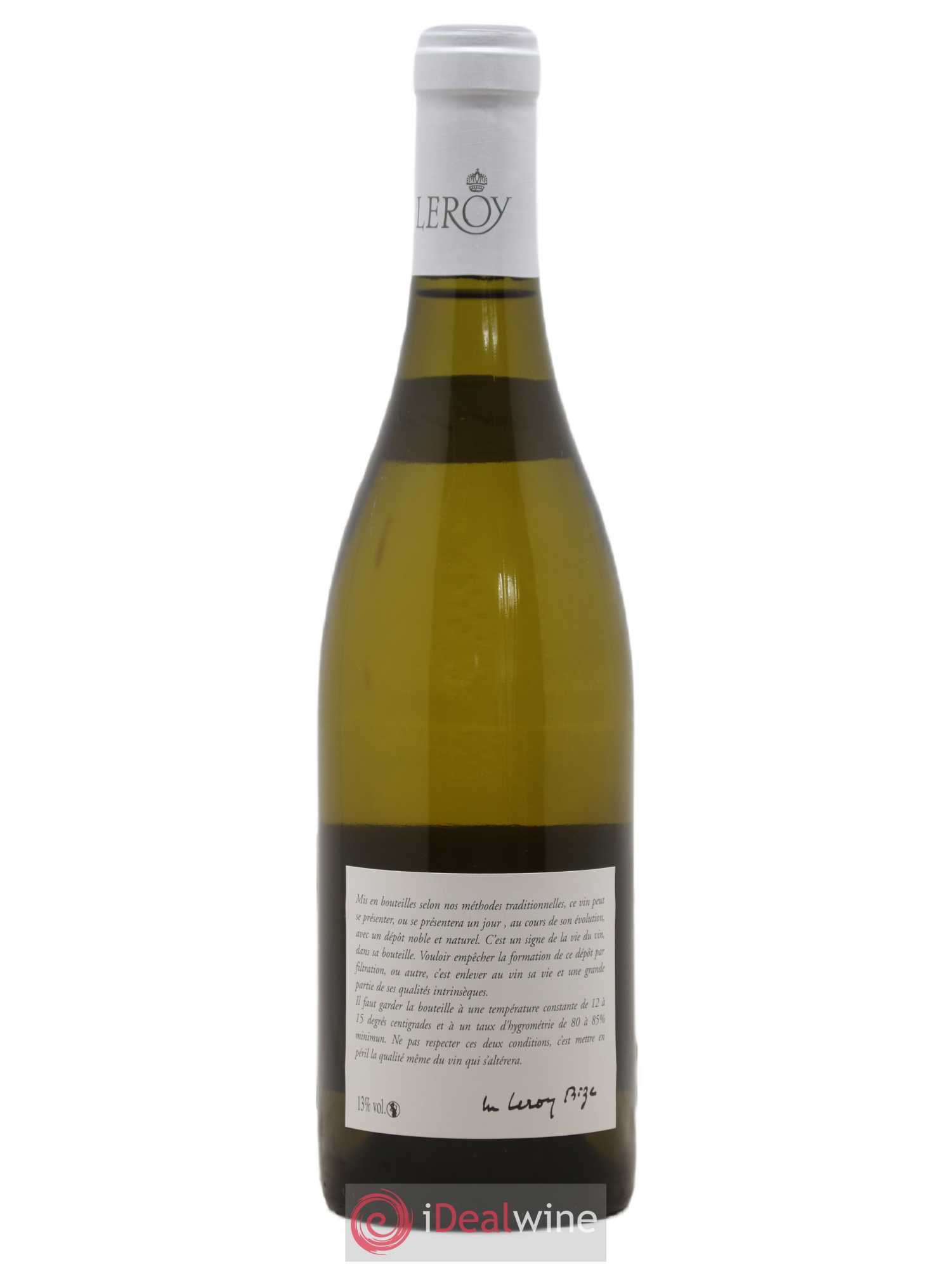 Meursault Leroy SA 2016 - Lot de 1 bouteille - 1